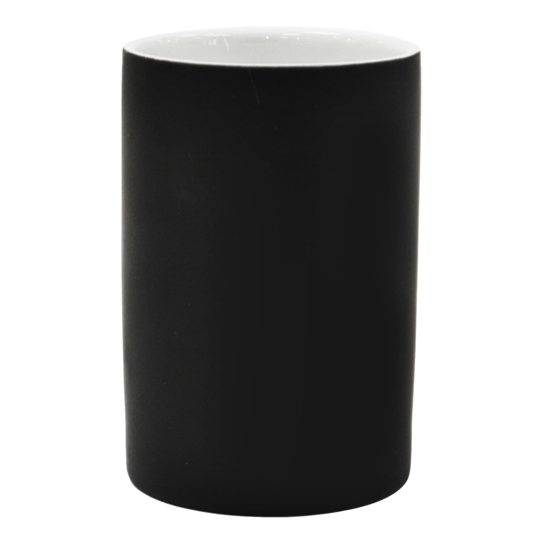 Crosby St. Denn Black Soft Touch Bath Tumbler, 4.8"