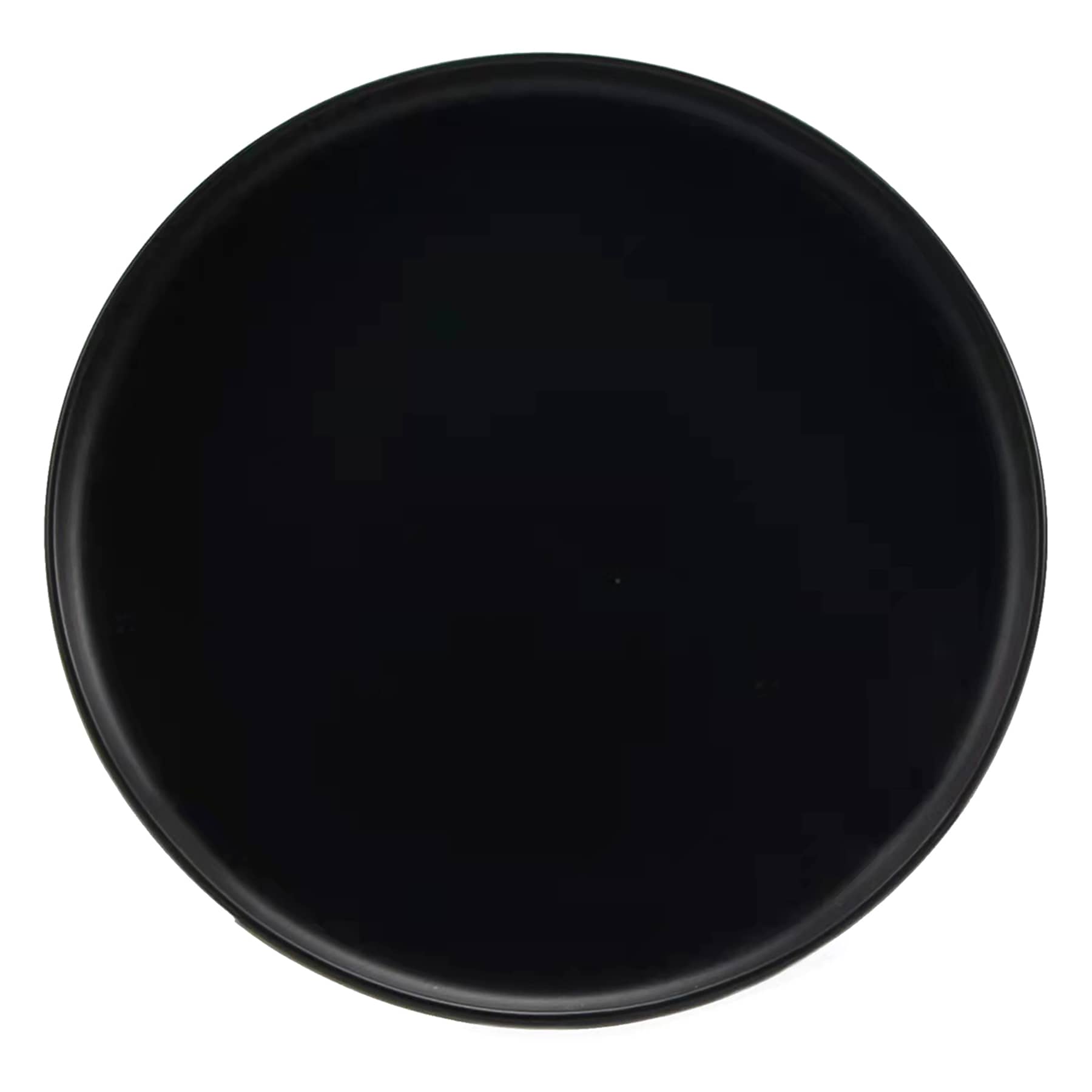 Laila Ali Black Ceramic Salad Plate