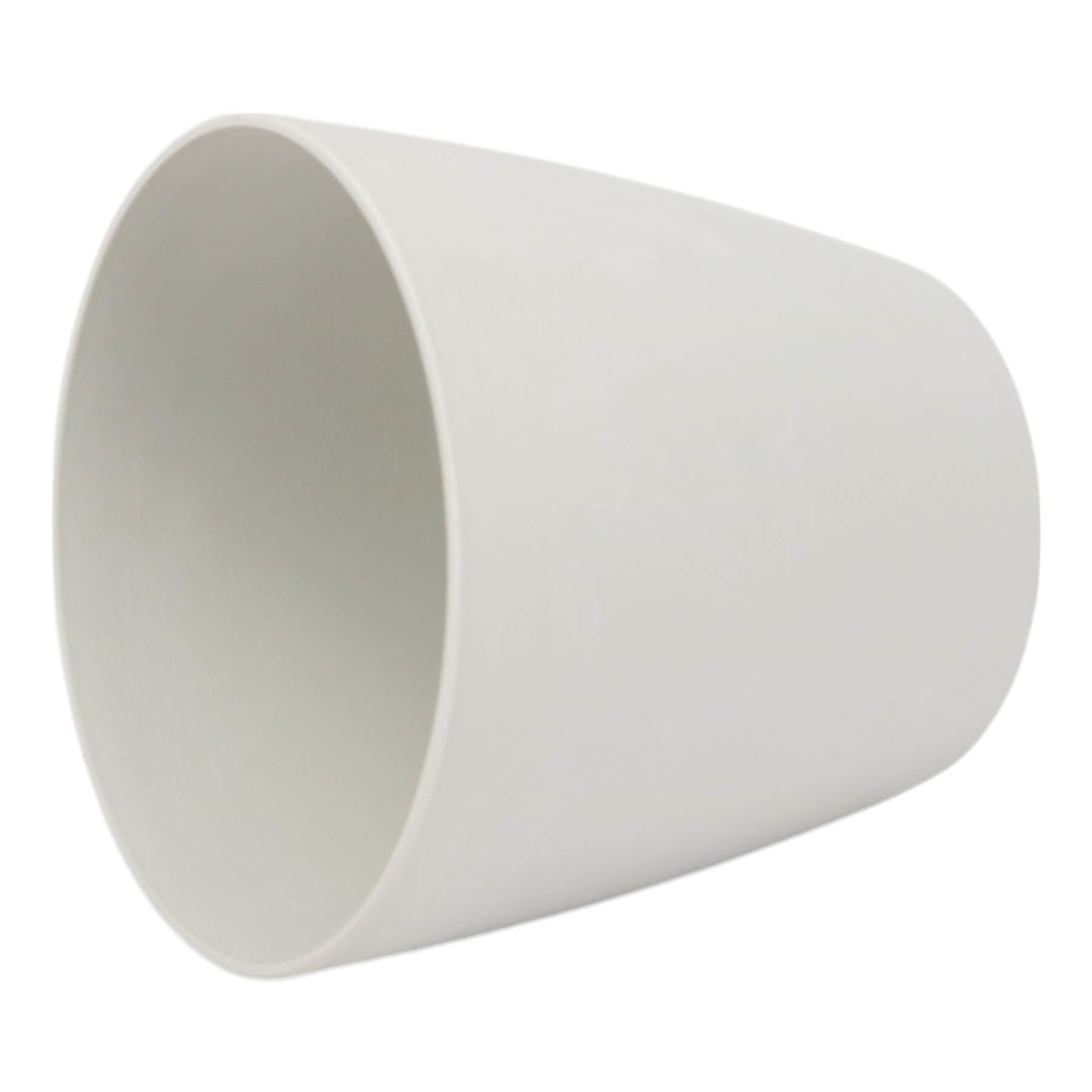 Providence White Shape Outdoor Planter, 4.3"