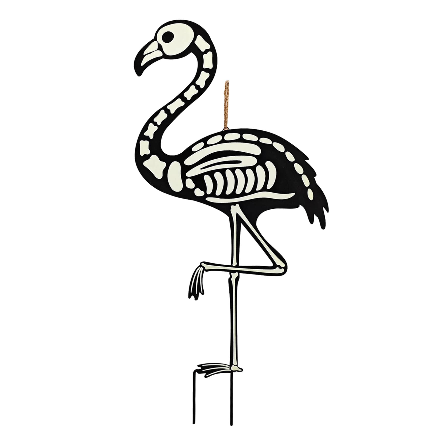 Grim Gardens Bird Yardstake, 31.5"