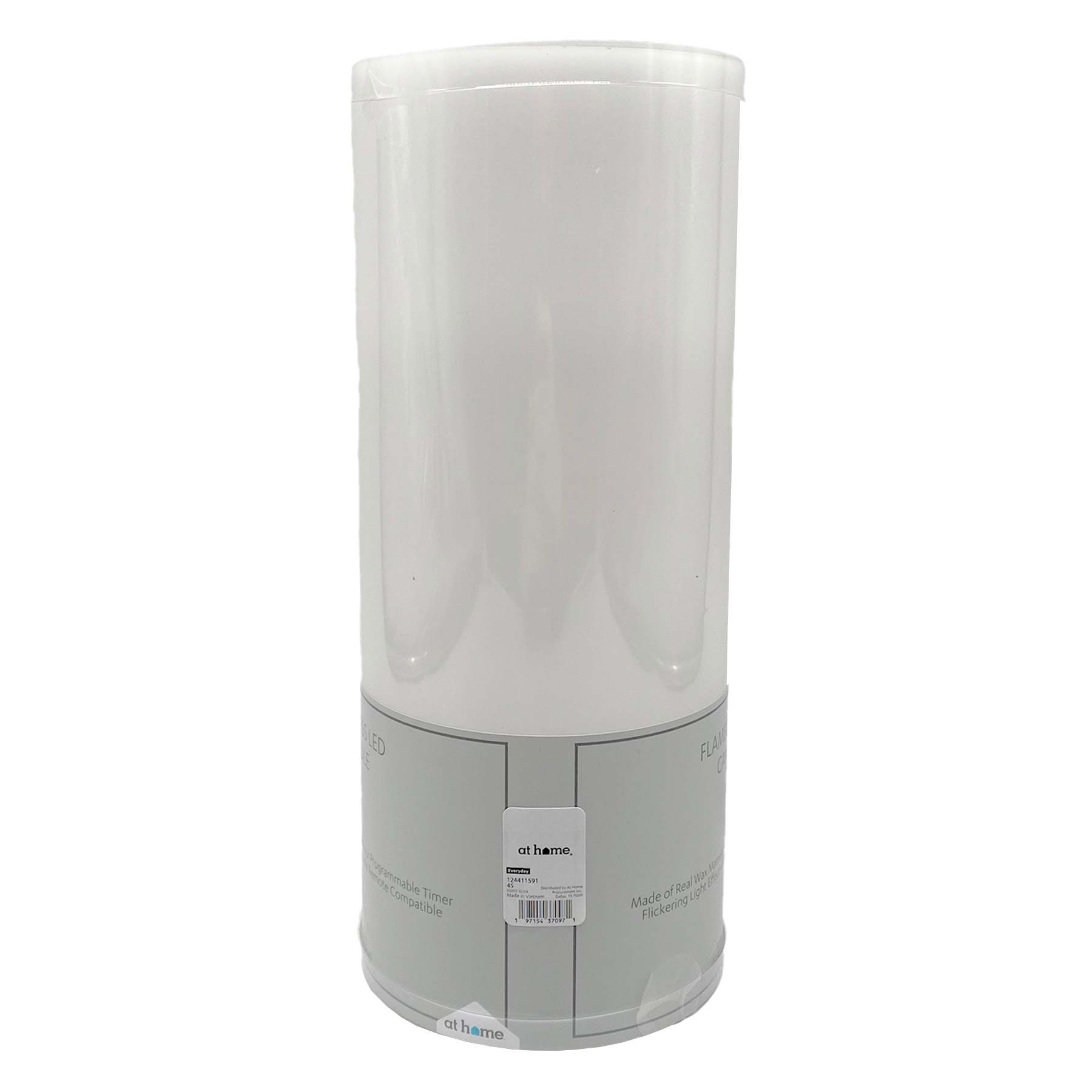 5x12 White Pillar Candle