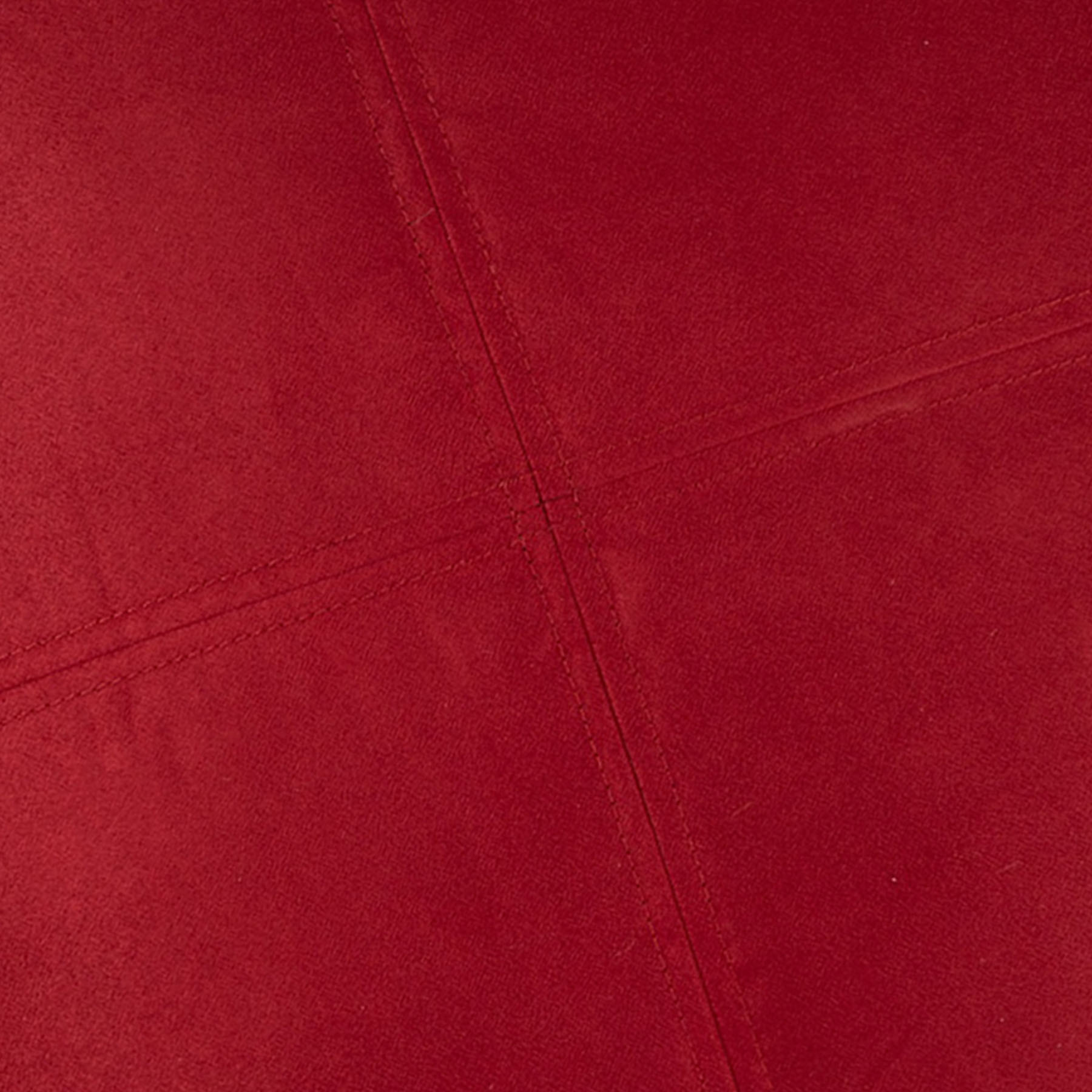 Rio Red Torrey Faux Suede Throw Pillow, 24"