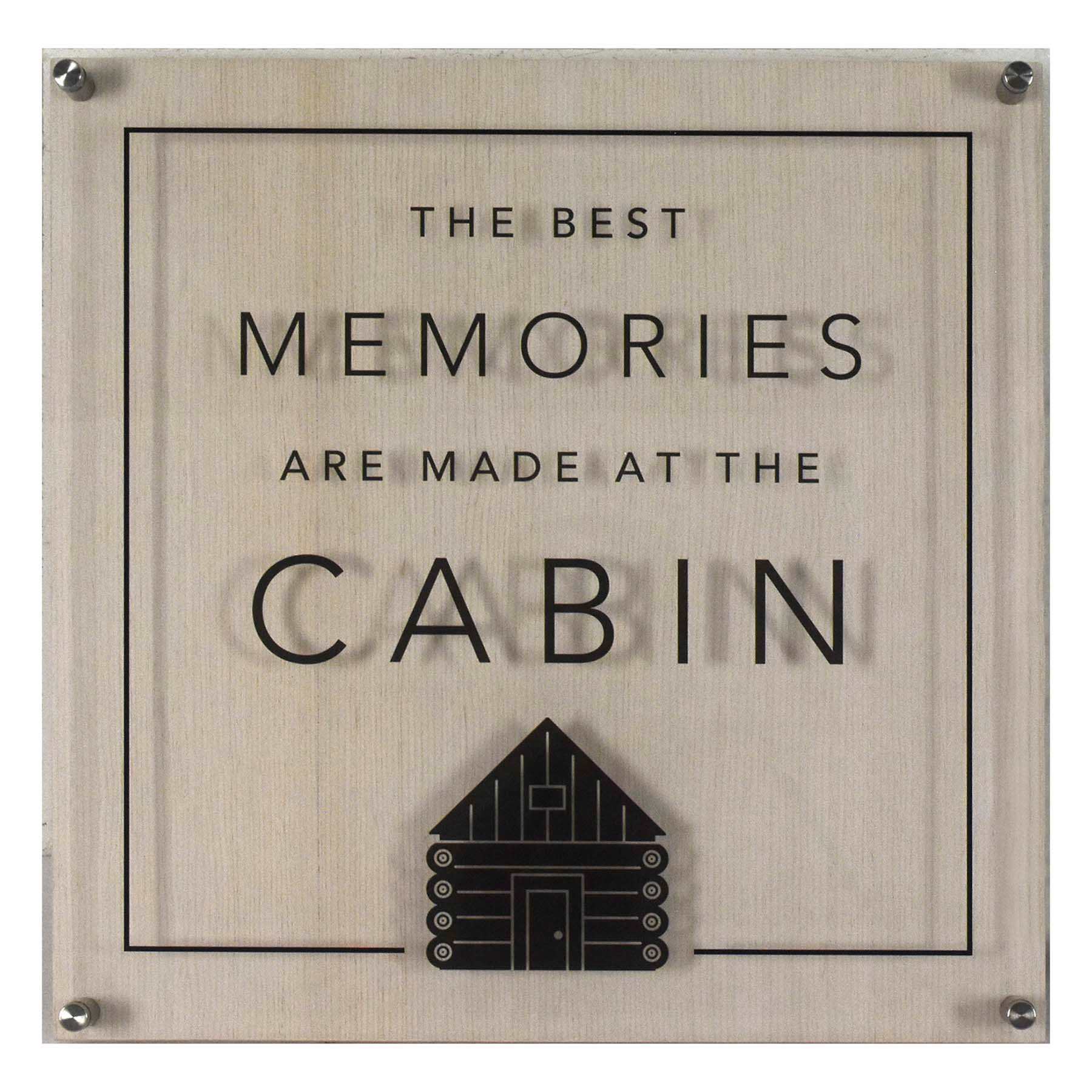 Lake & Lodge Best Memories Wall Art, 16"