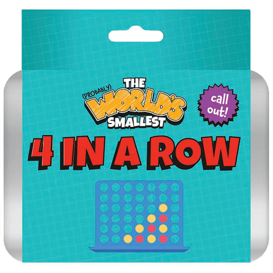 Probably The Worlds Smallest 4 In A Row