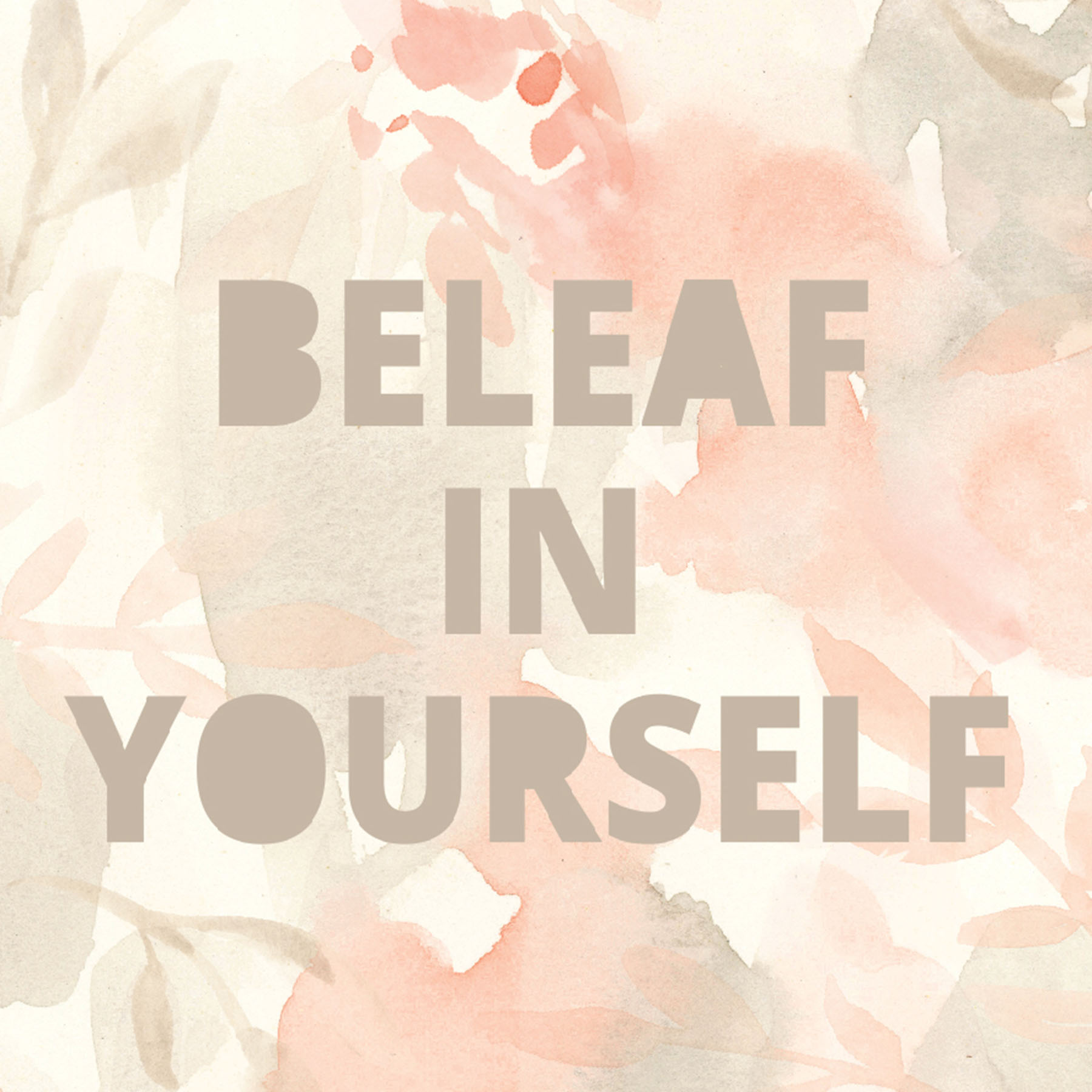 Beleaf In Yourself Scented Sachet