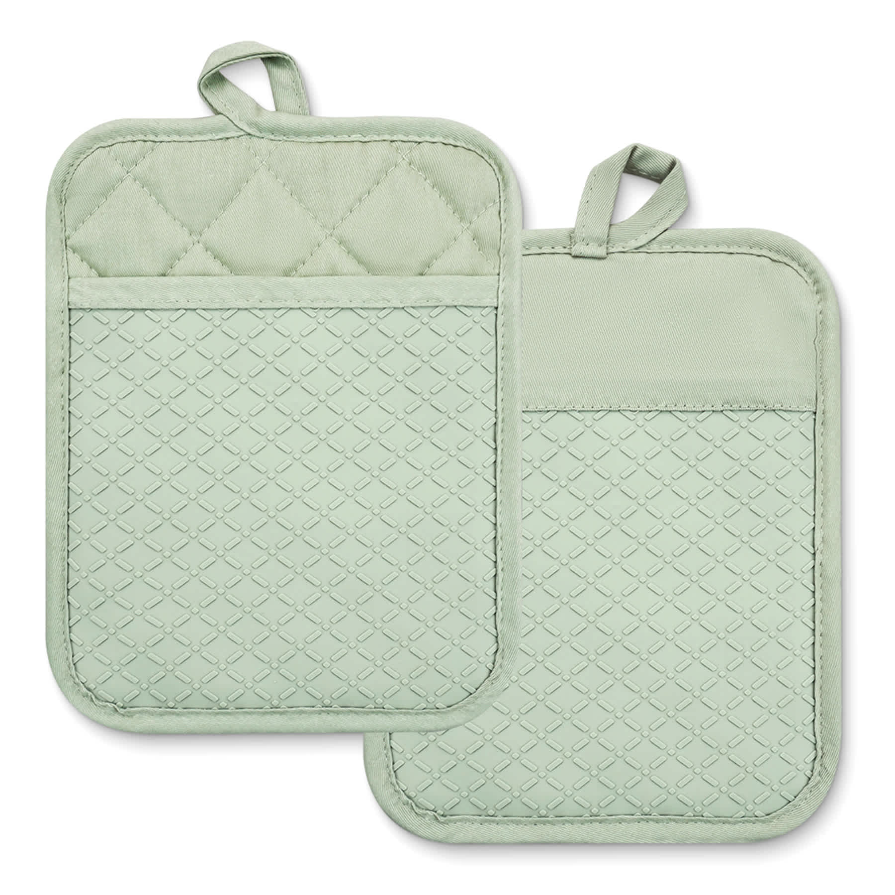 Green Silicone Pot Holder