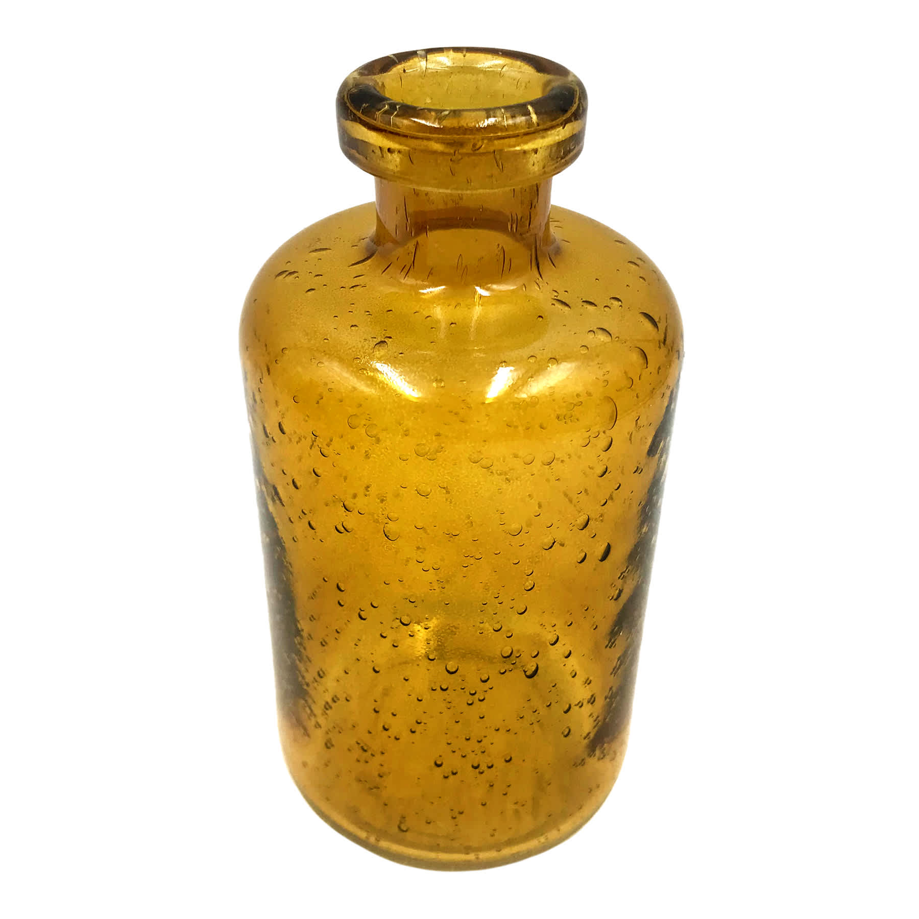 Honeybloom Bubble Glass Vase, 6"