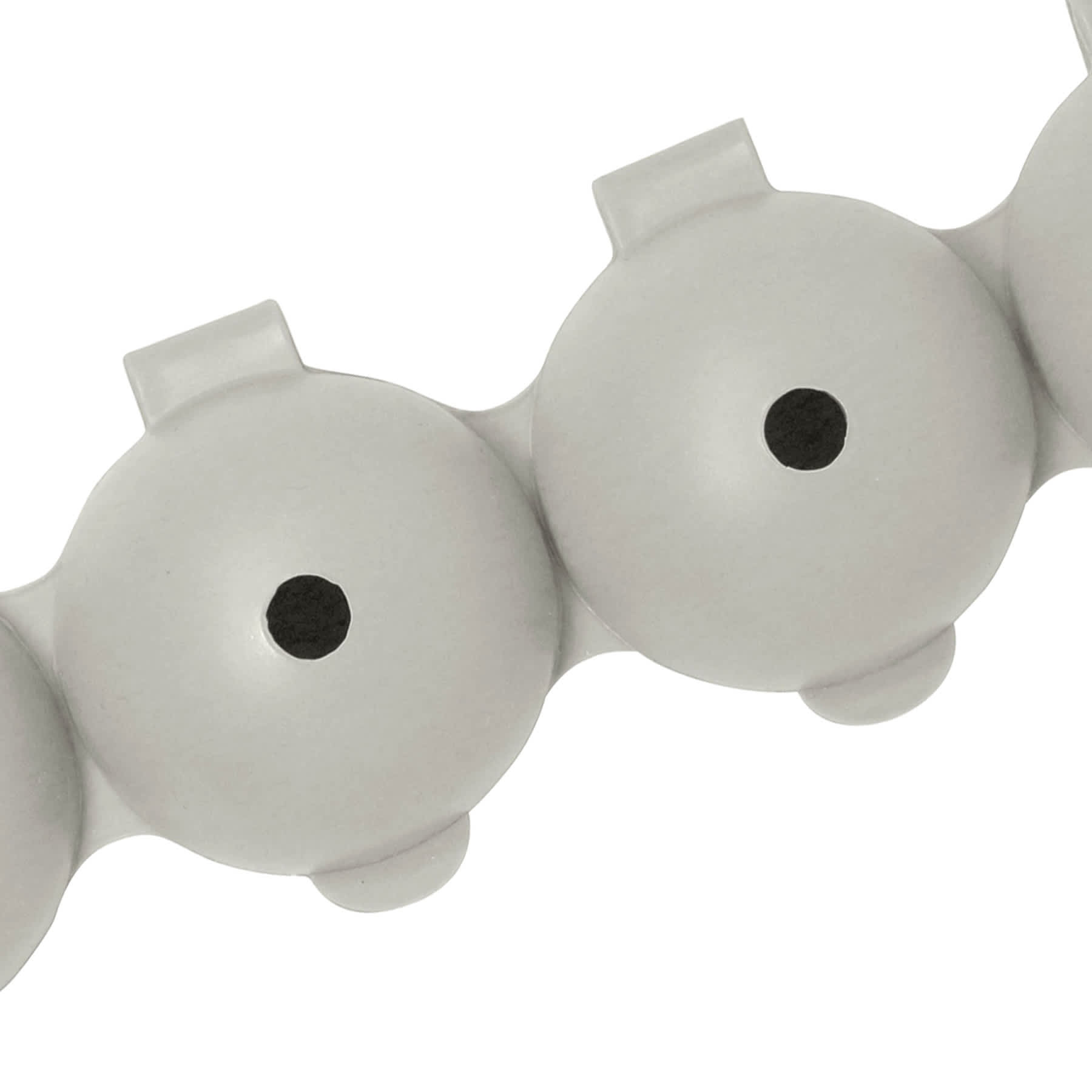 4-Section Ice Ball Tray, Grey