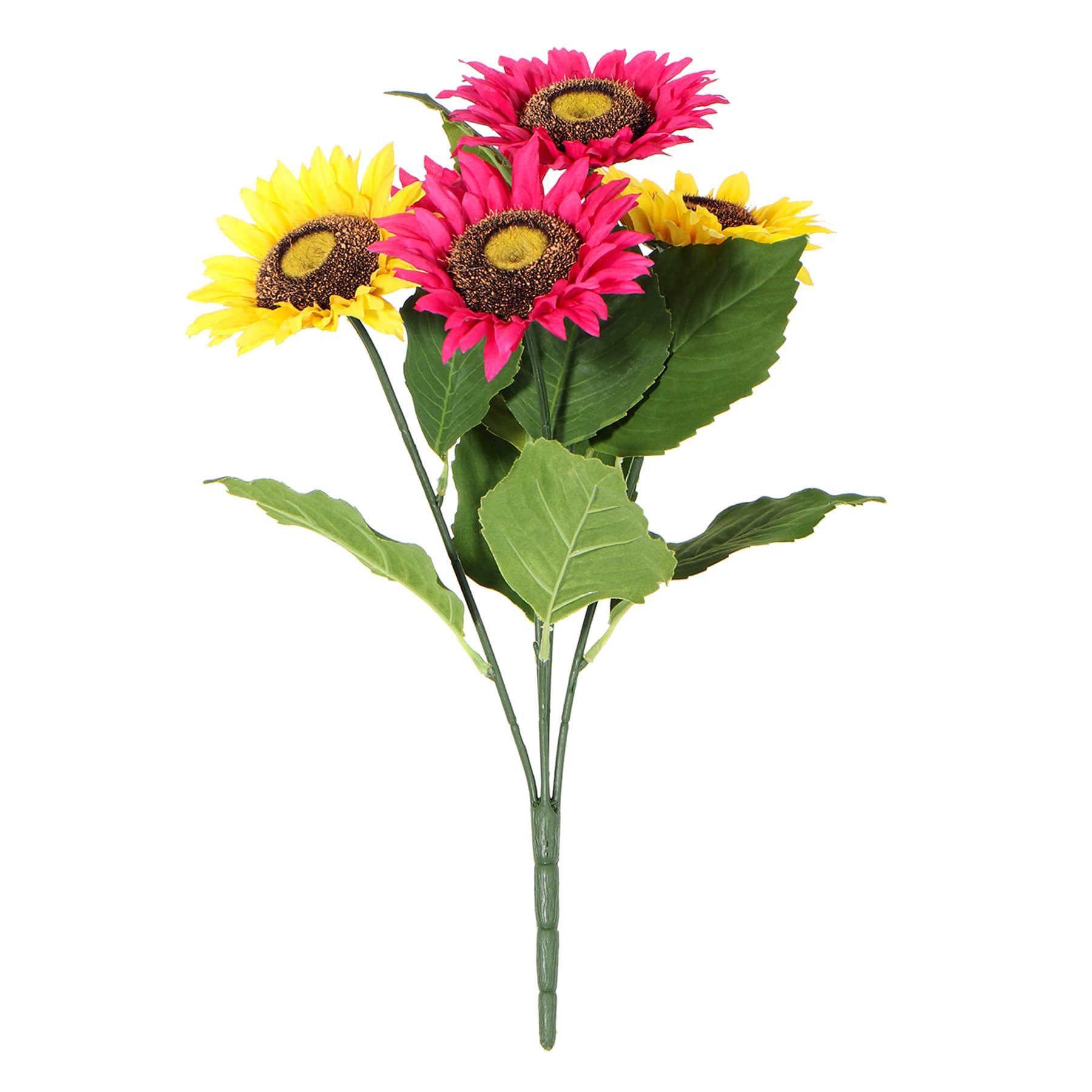 Mix Sunflower Fall Flower Bush, 17"