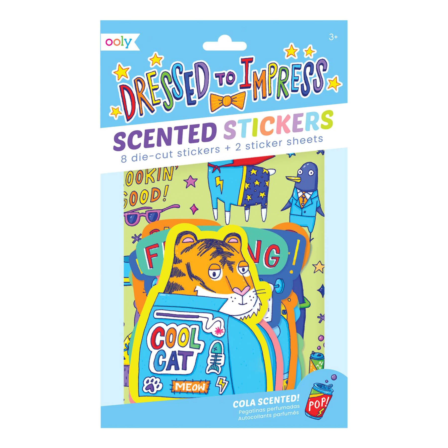 Scented Scratch Stickers Dressed To Impress