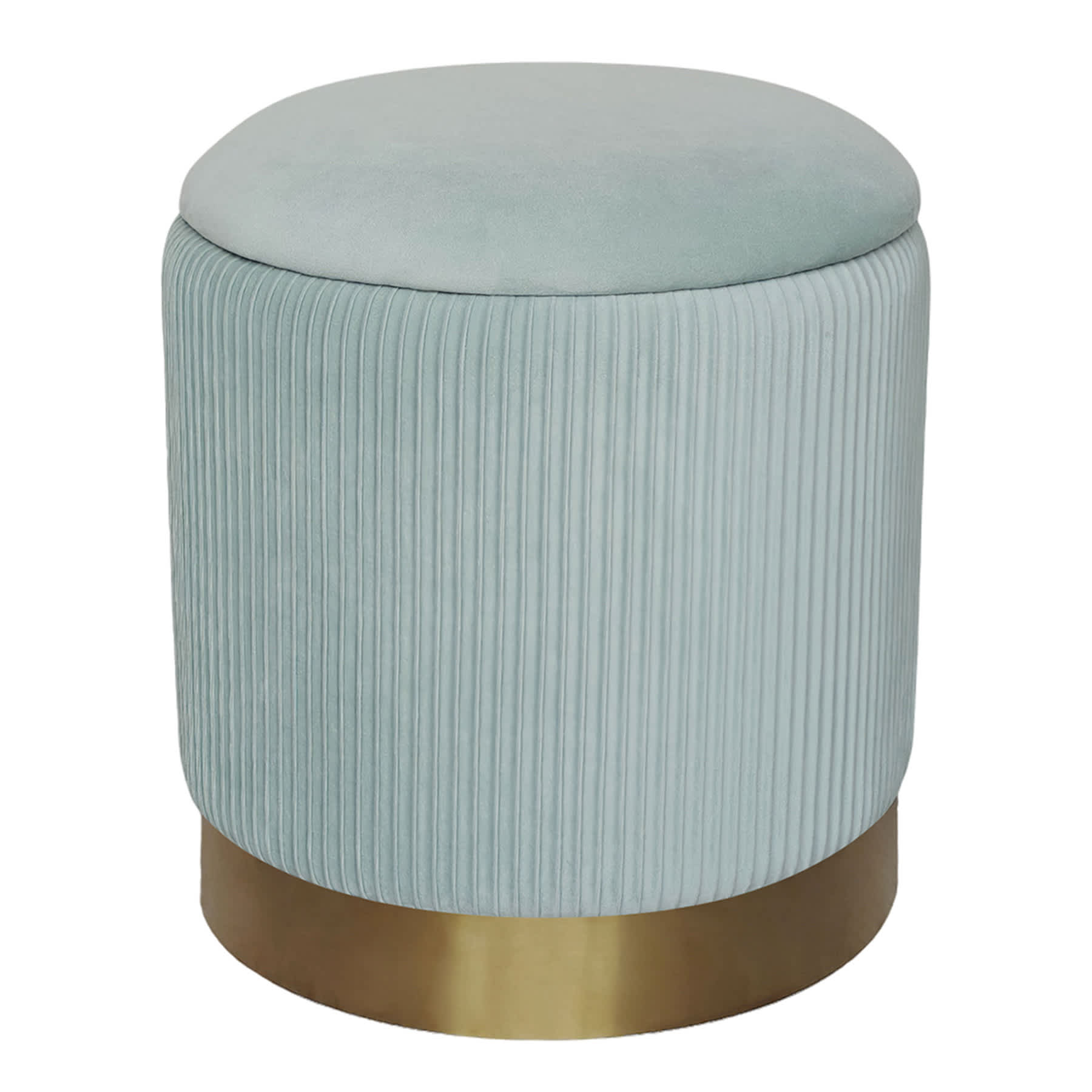 Michelle Storage Ottoman, Green
