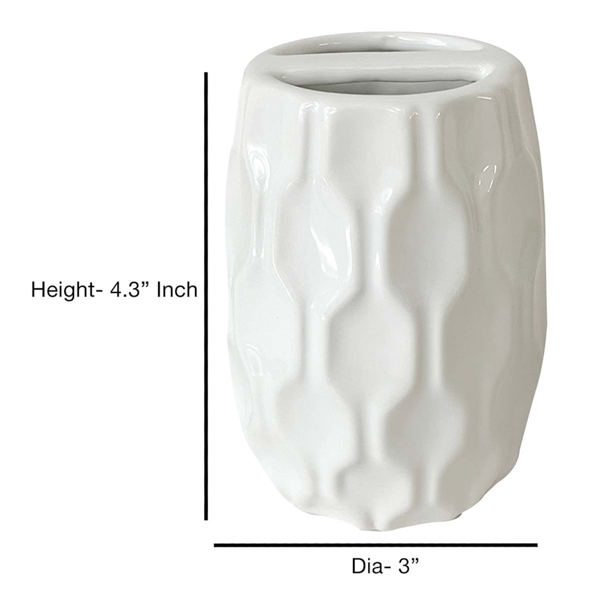 Honeybloom Kate Ceramic Sage Toothbrush Holder