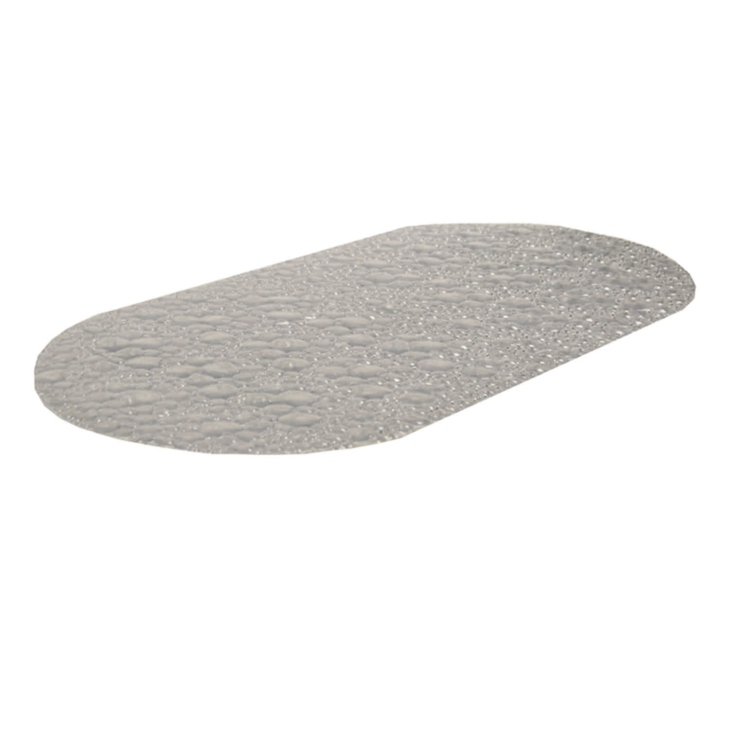 Clear Fizzie XL Bath Mat, 18x36