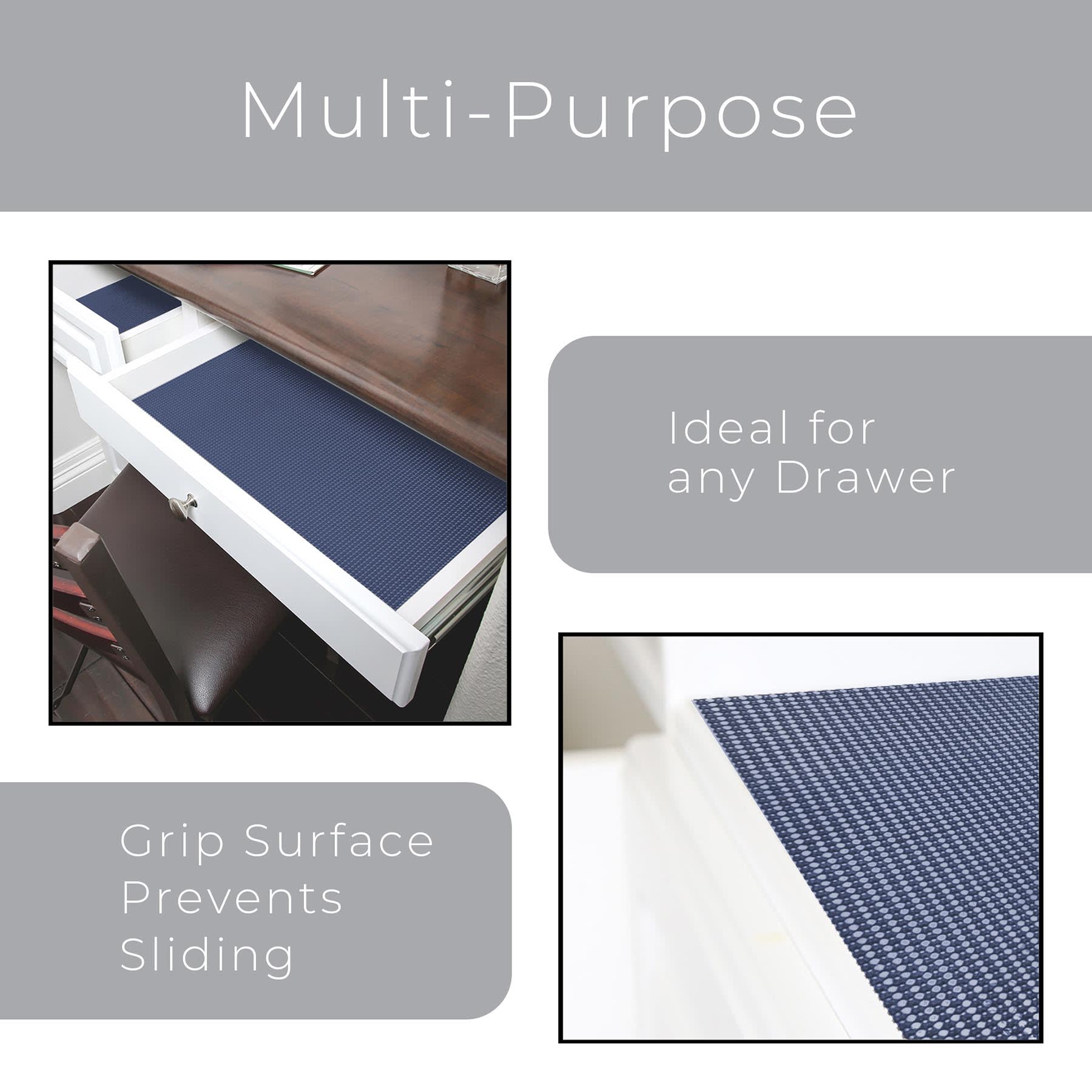 Navy Blue Shelf Liner, 12x120