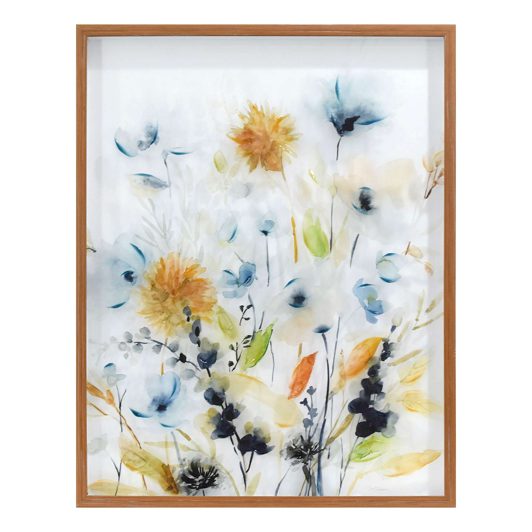Glass Framed Wall Art, 23x29