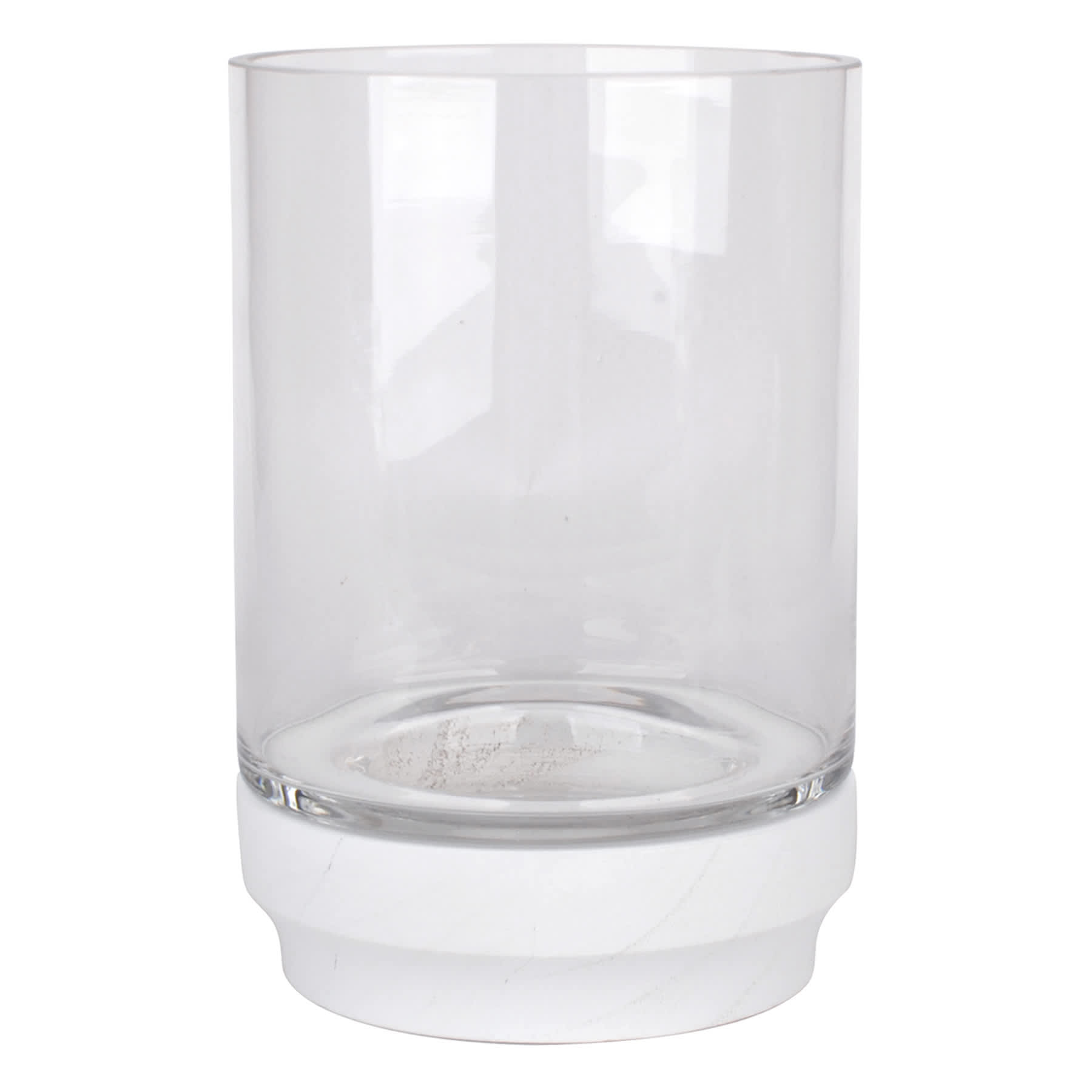Ty Pennington Glass Candle Holder on Base, 4x6
