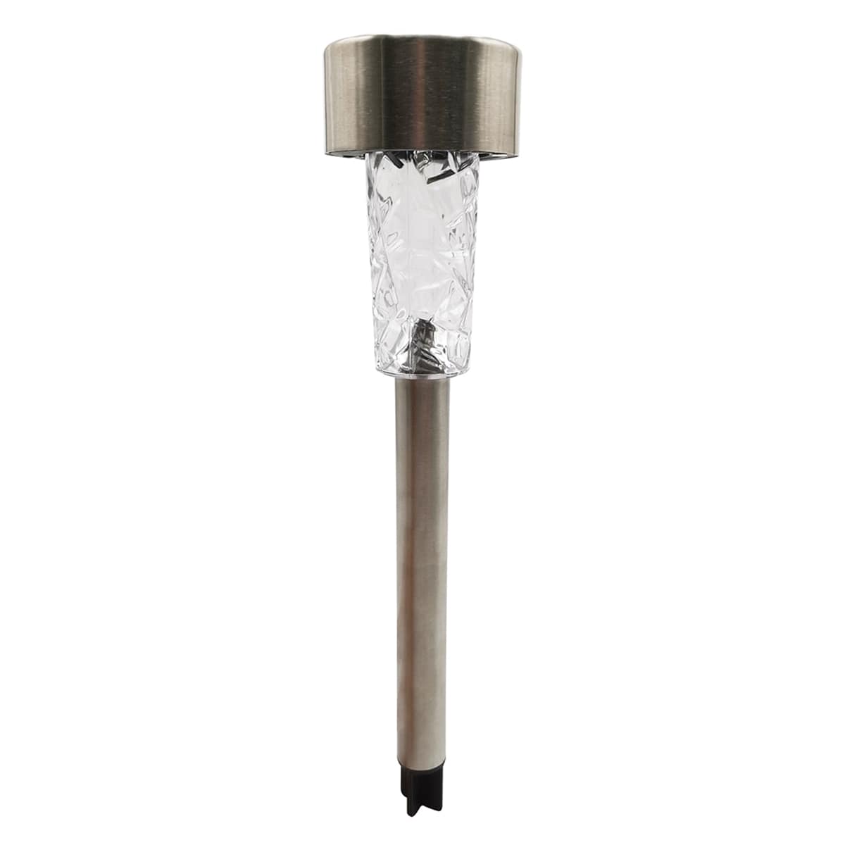 Solar Silver Rocket Light