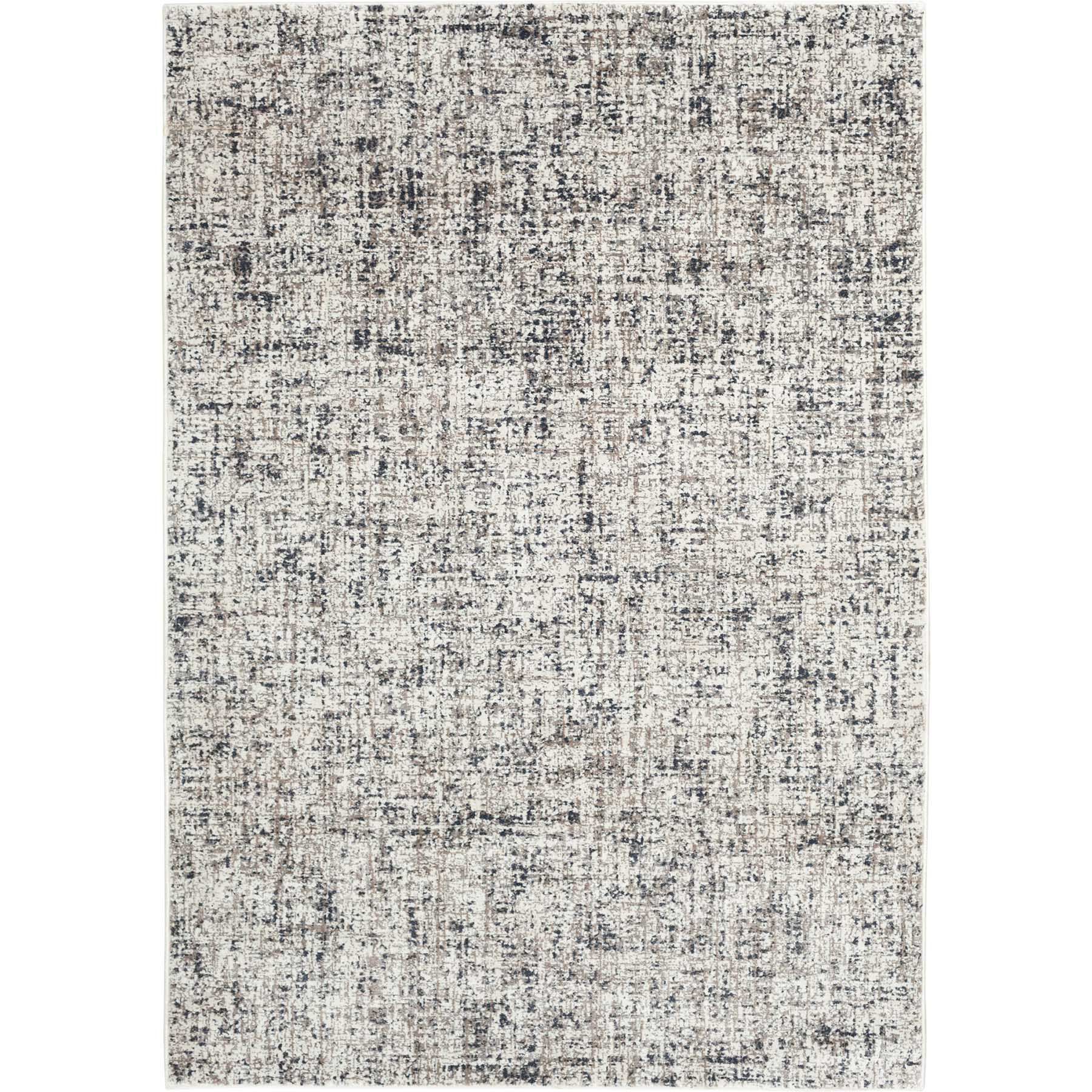 (A455) Crosby St. Clearwater Lenora Ivory Area Rug, 8x10