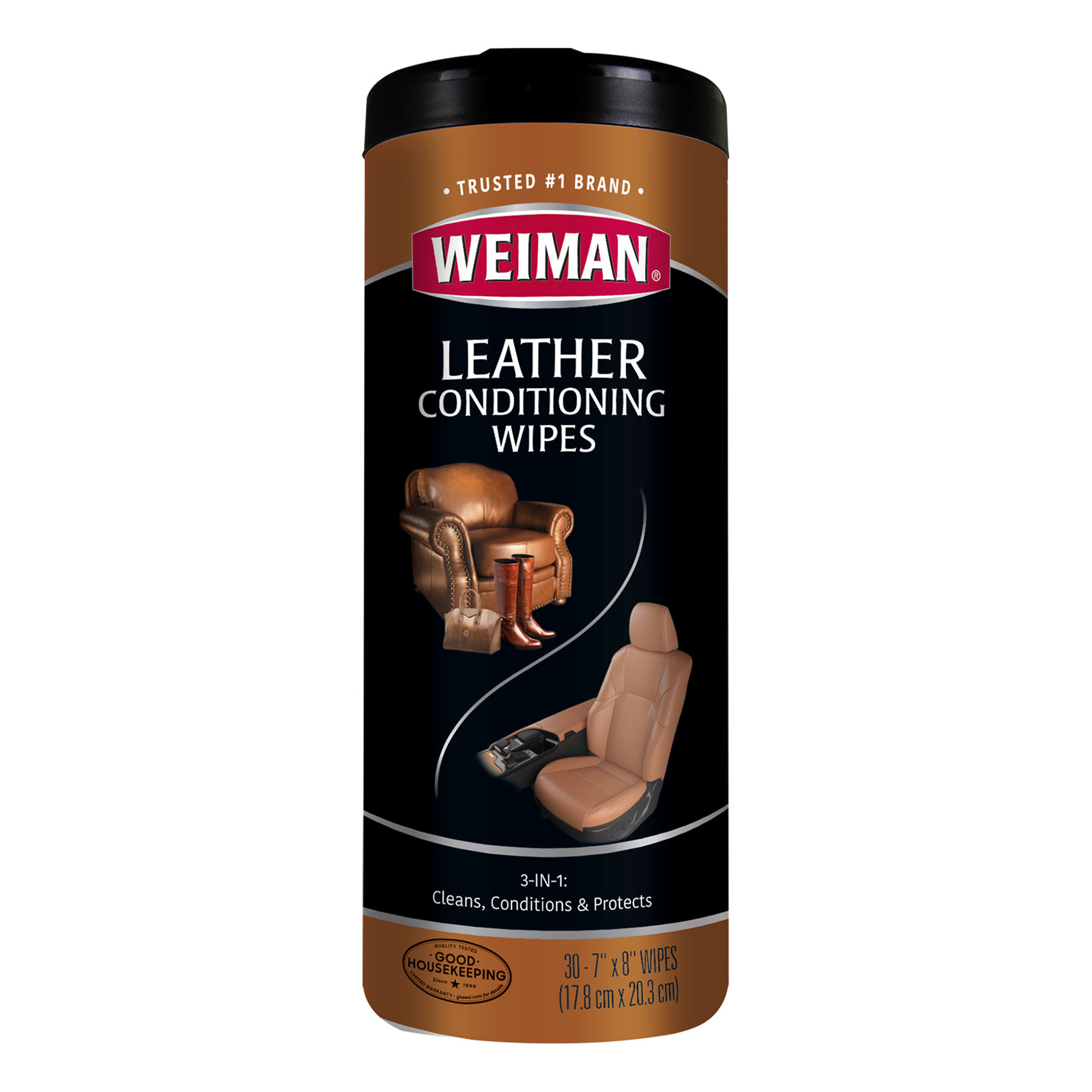 Weiman Conditioning Leather Wipes
