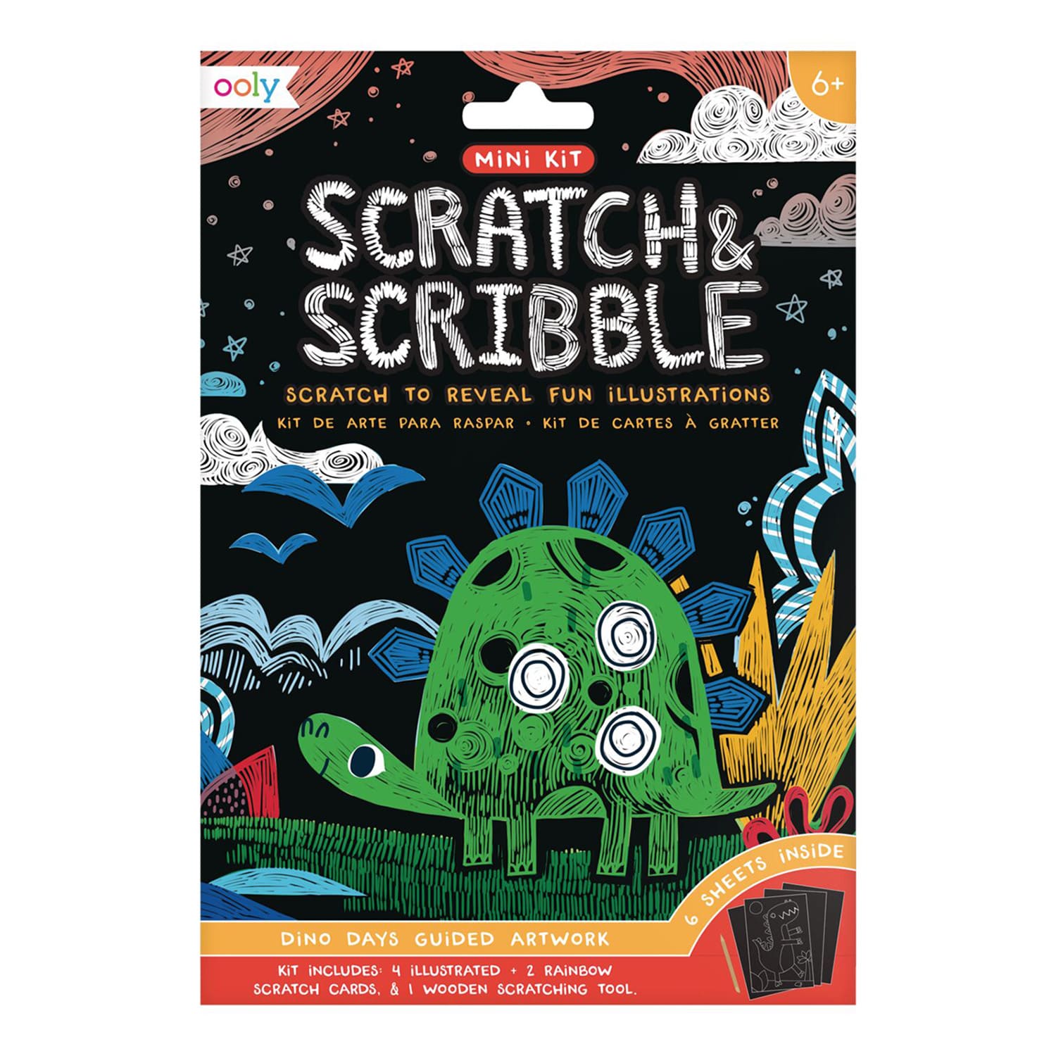 Mini Scratch And Scribble - Dino Days