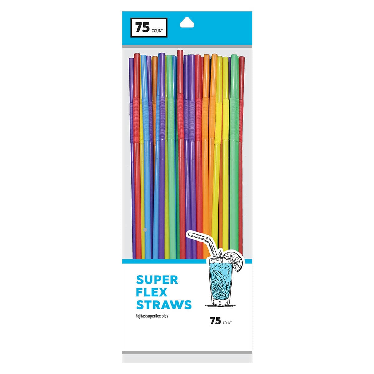 Super Flex Straw 75 Count