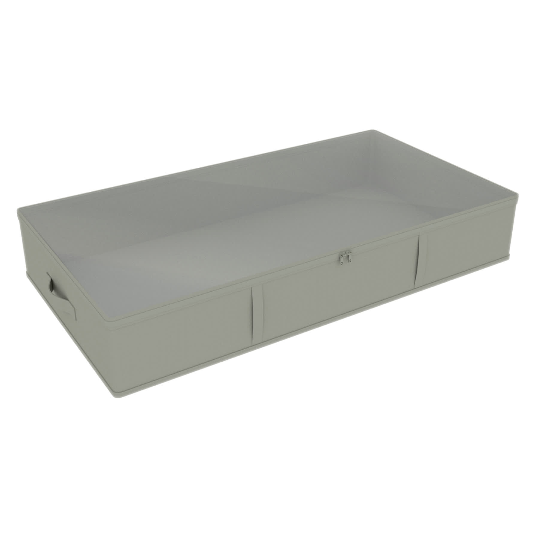 2-Pack Under Bed Storage Bag Organizer, Grey