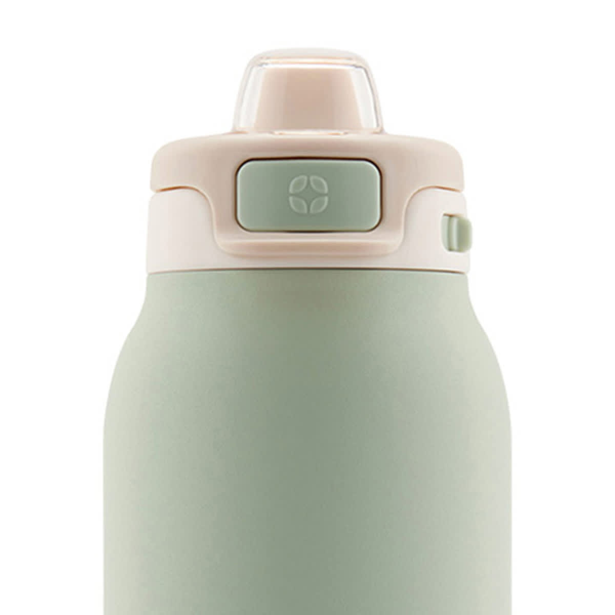 Ello Pop & Fill Pistachio Stainless Steel Water Bottle, 32oz
