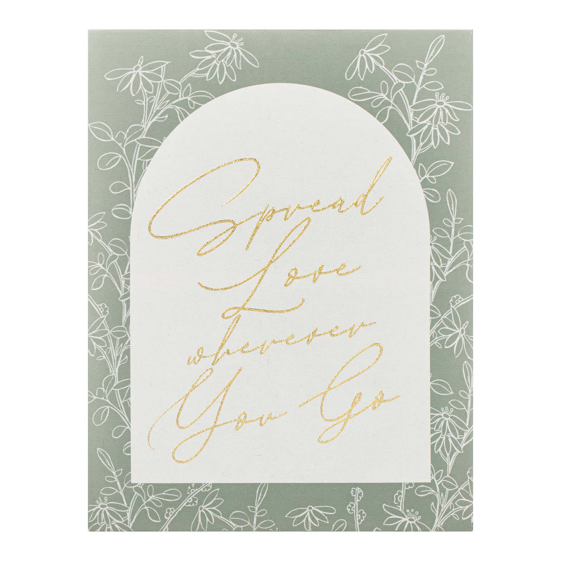 Spread Love Canvas Wall Art, 12x16
