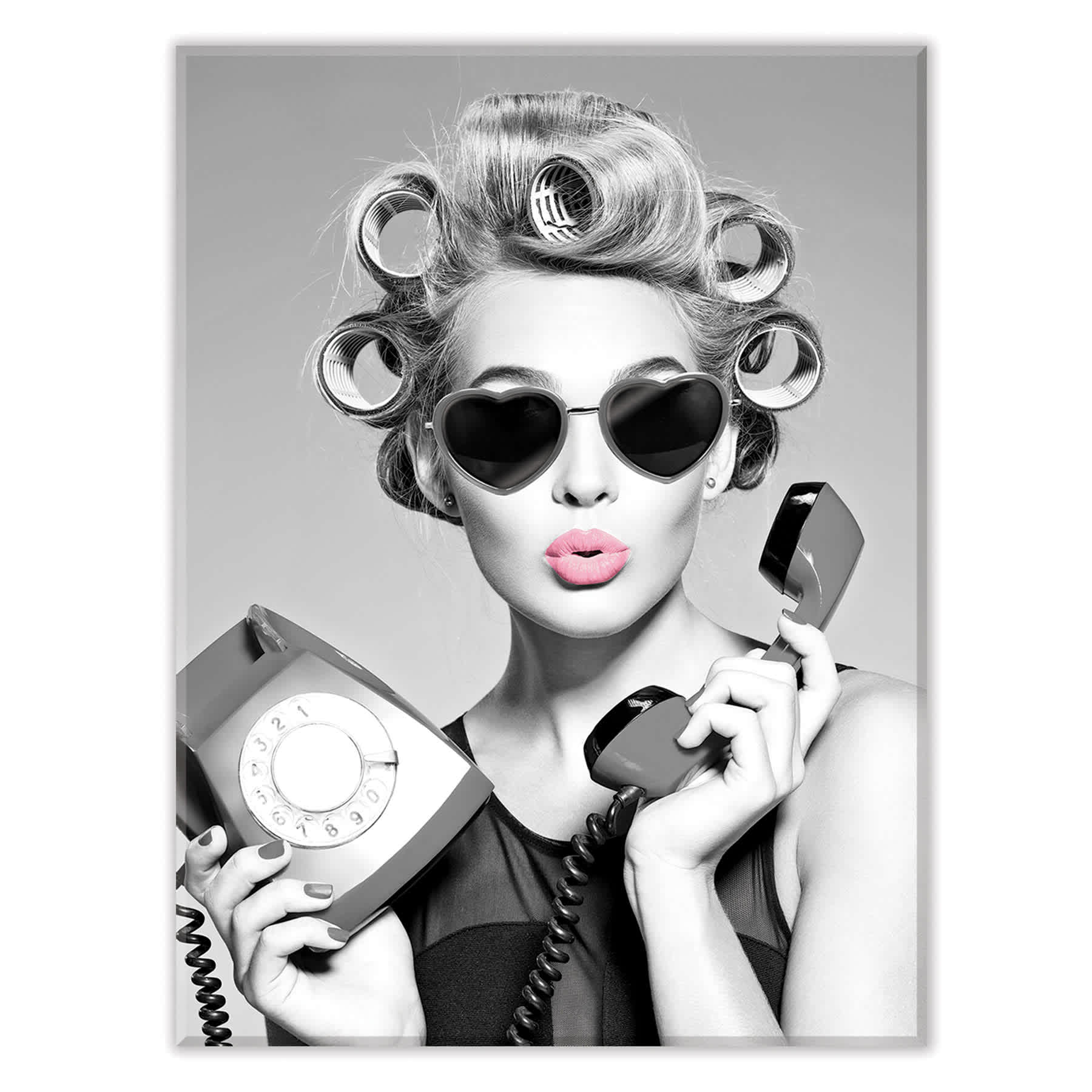 Glam Lady Canvas Wall Art, 16x20