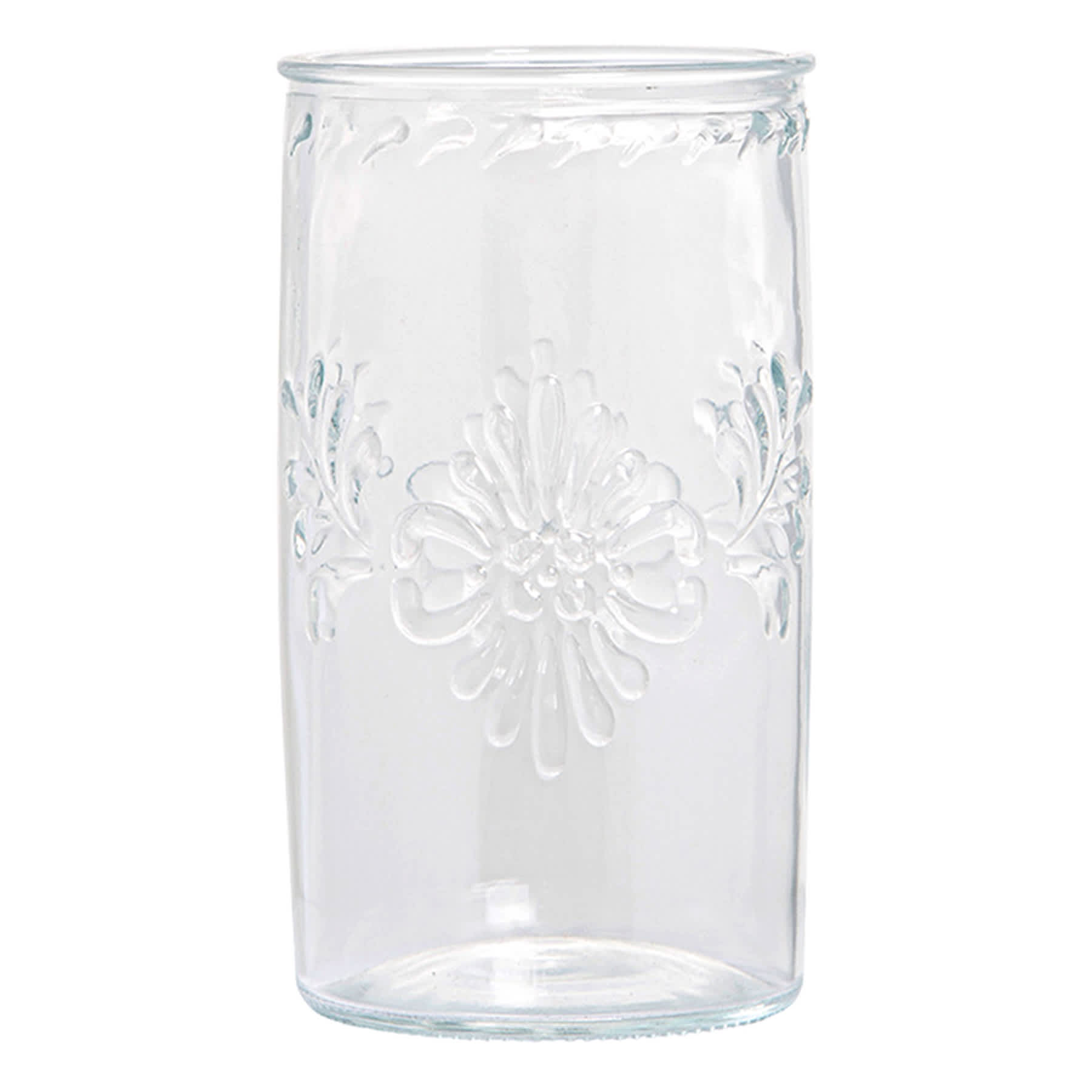 Set of 4 Global Market Flower Highball
