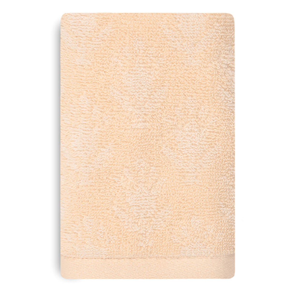 Honeybloom Plush Performance Yellow Patterned Cotton Washcloth, 13"