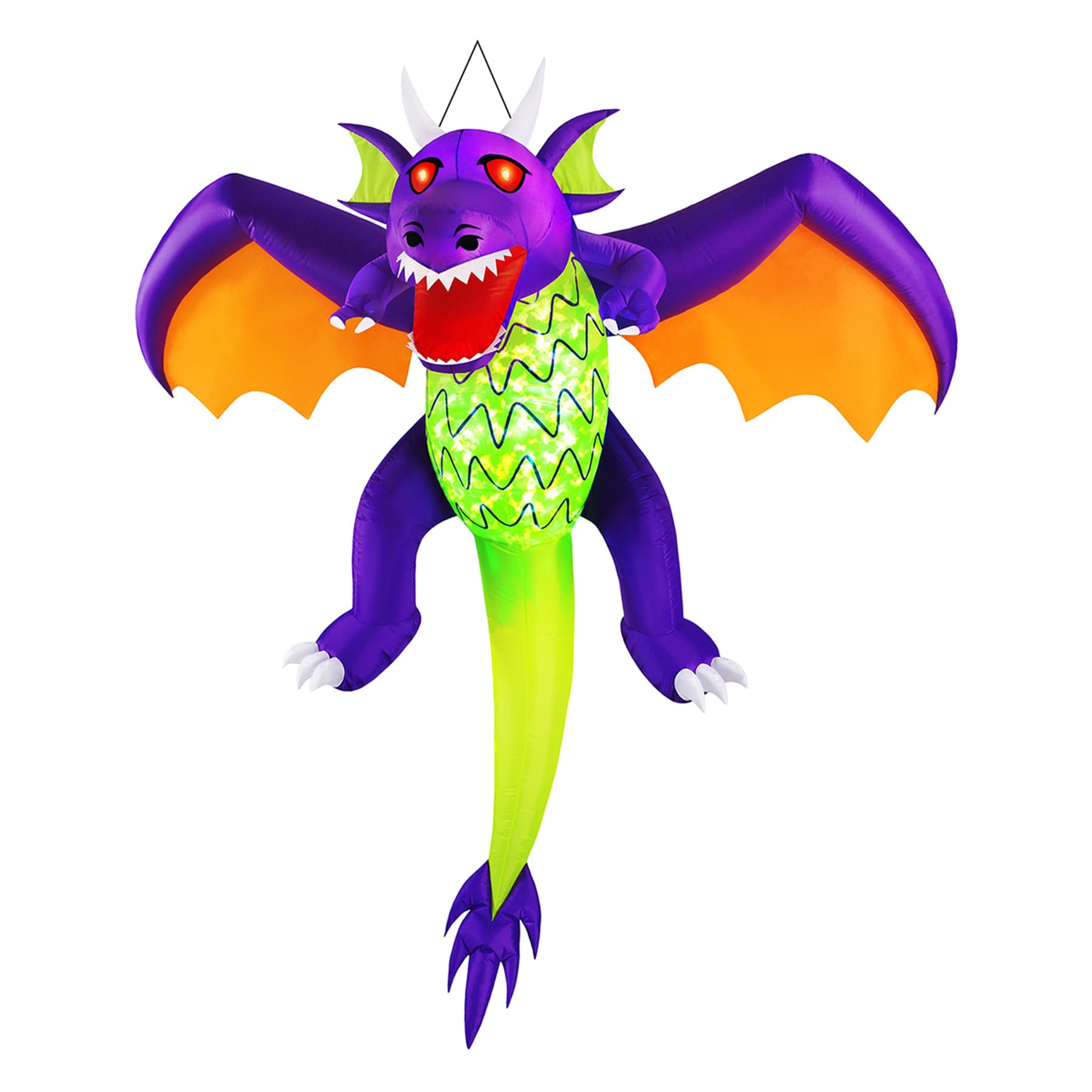 Celestial Dragon Halloween Inflatable, 7'