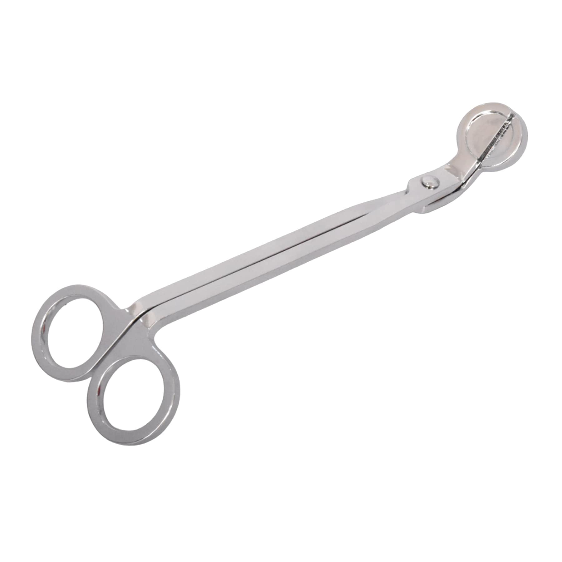 Providence Shiny Silver Metal Candle Wick Cutter