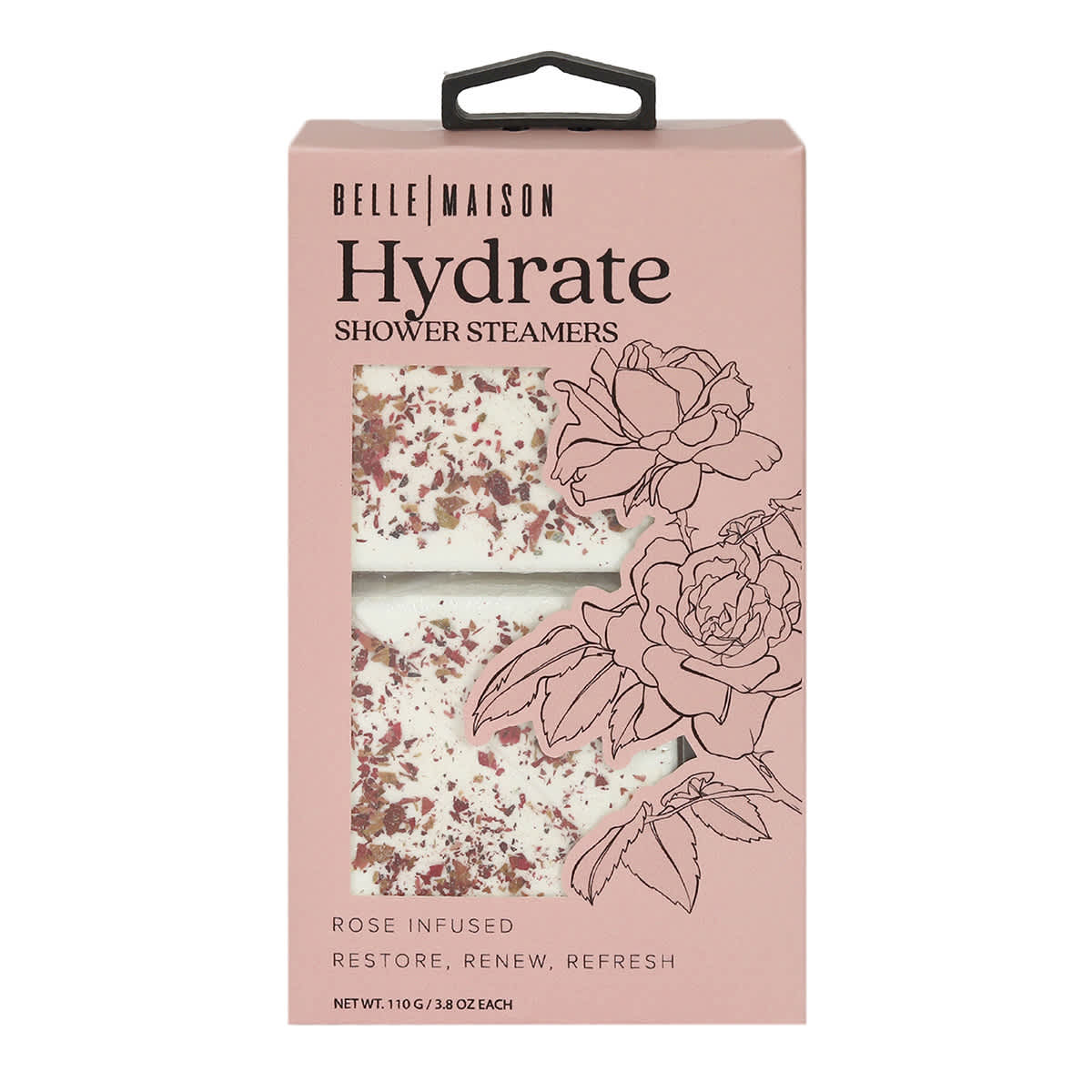 2-Pack Rose Shower Steamers, 4.25oz