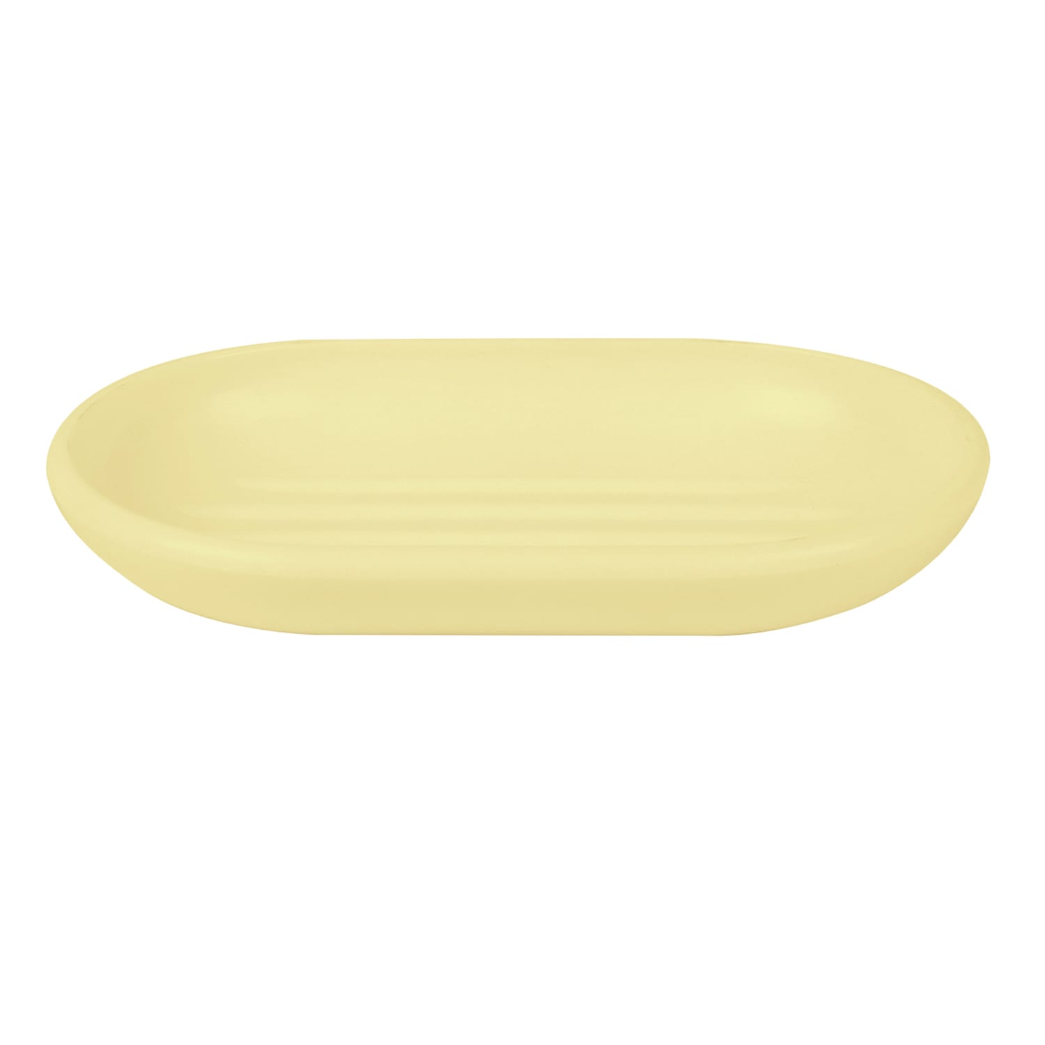Tiny Dreamers Yellow Plastic Soap Dish, 5.3"