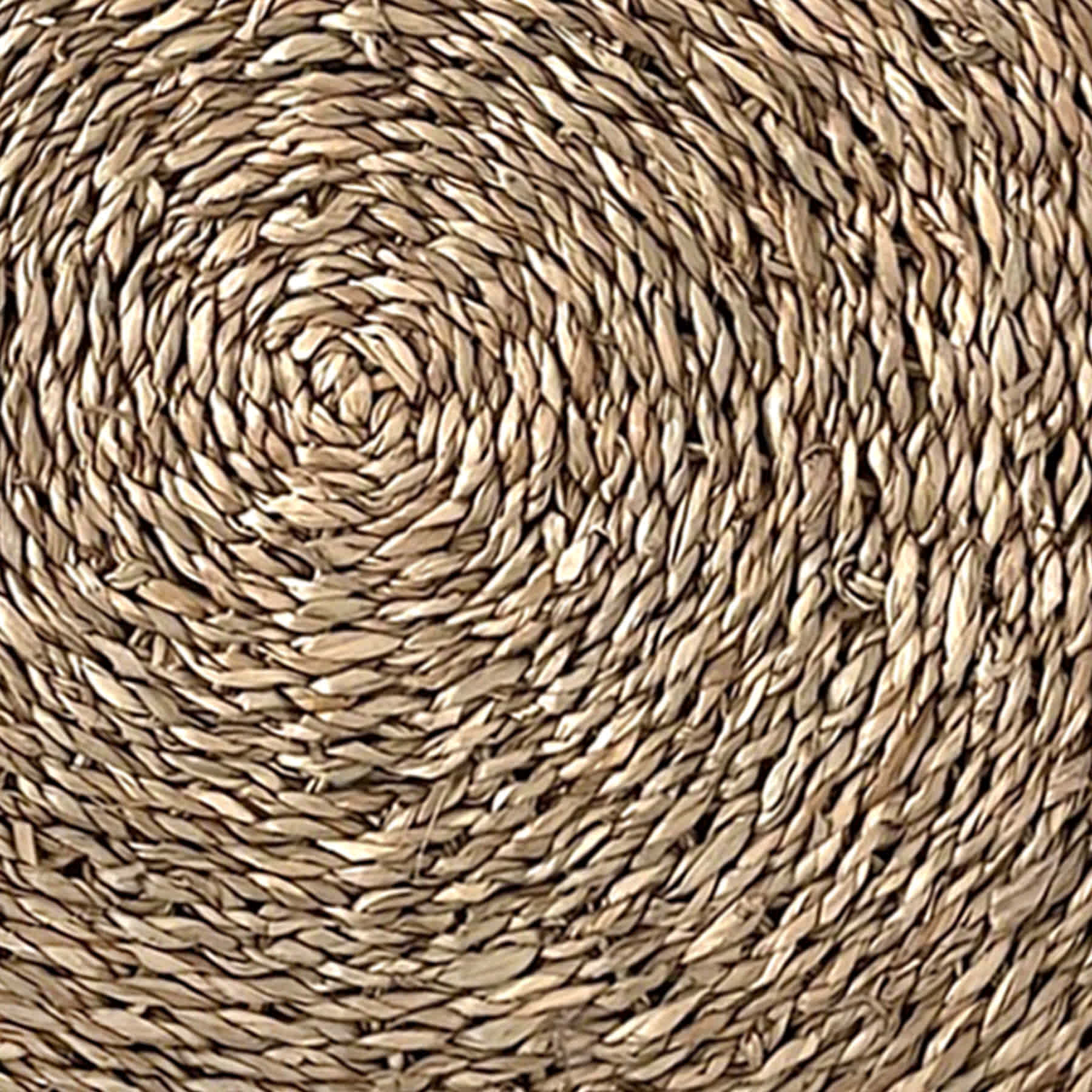 Ty Pennington Natural Seagrass Round Placemat