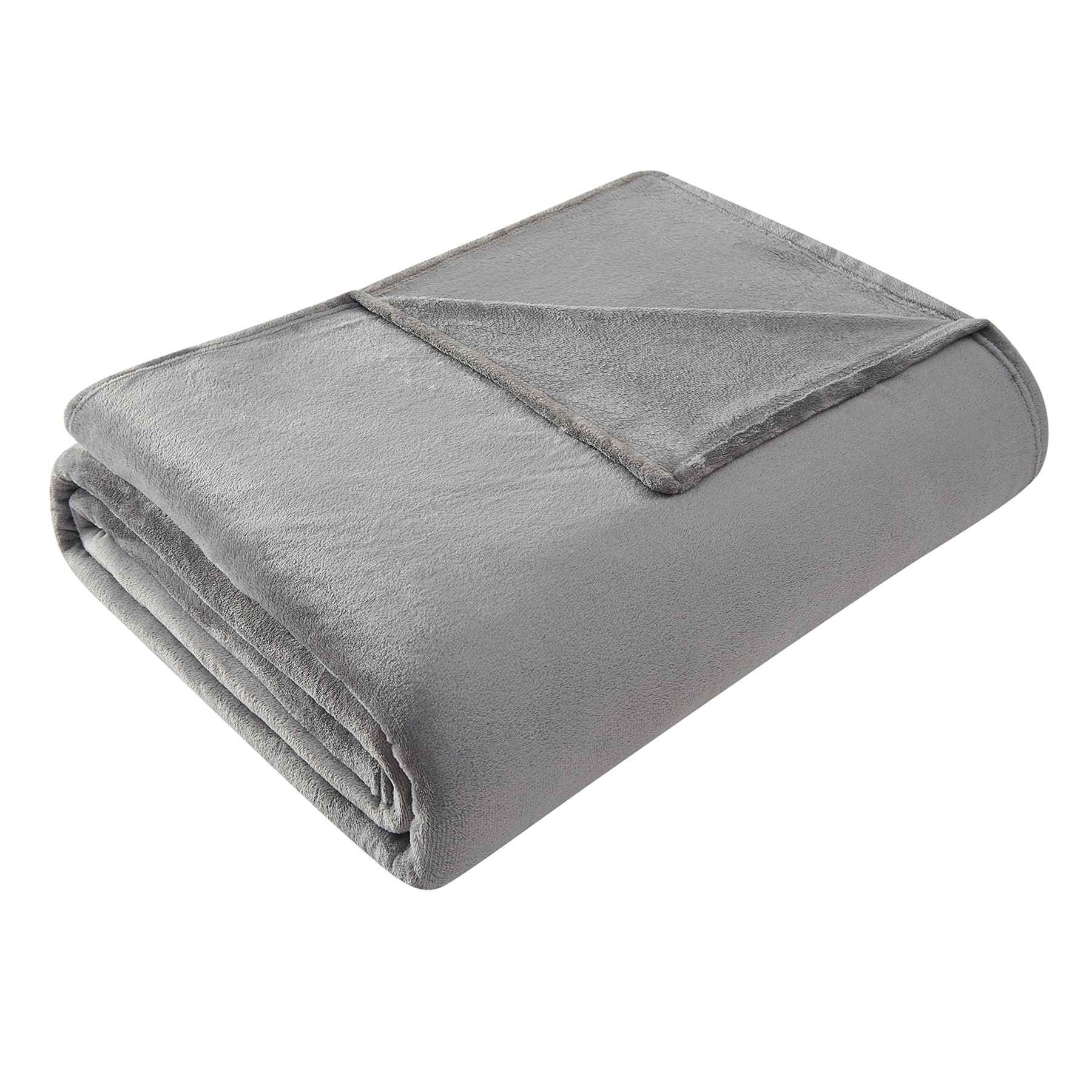 Honeybloom Grey Oversized Family Blanket, 120"