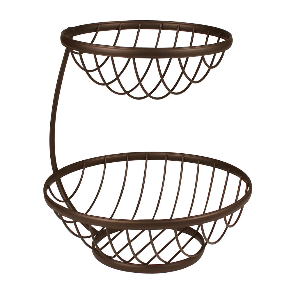 Ashley 2-Tier Round Fruit Basket