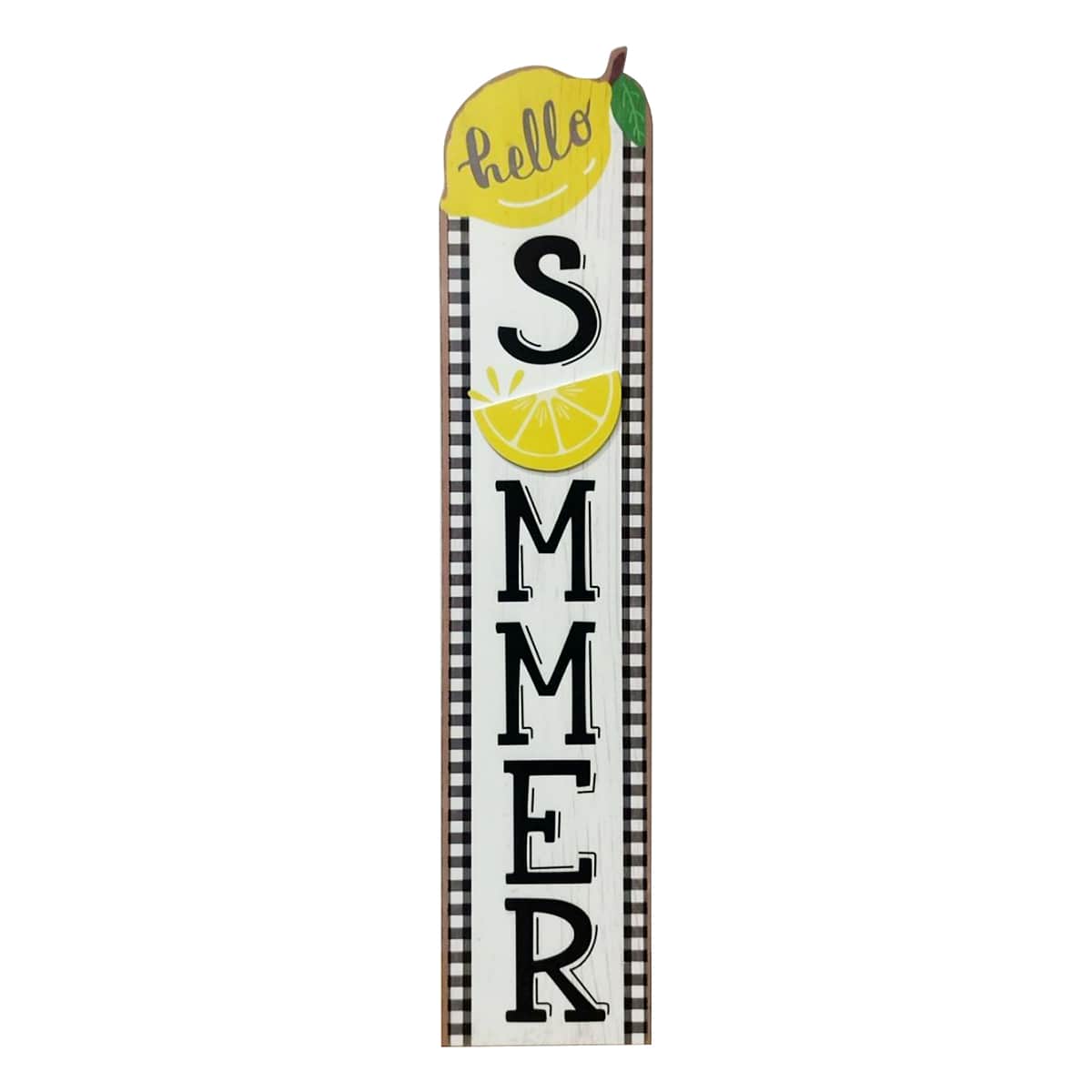 Lemon Summer Porch Leaner