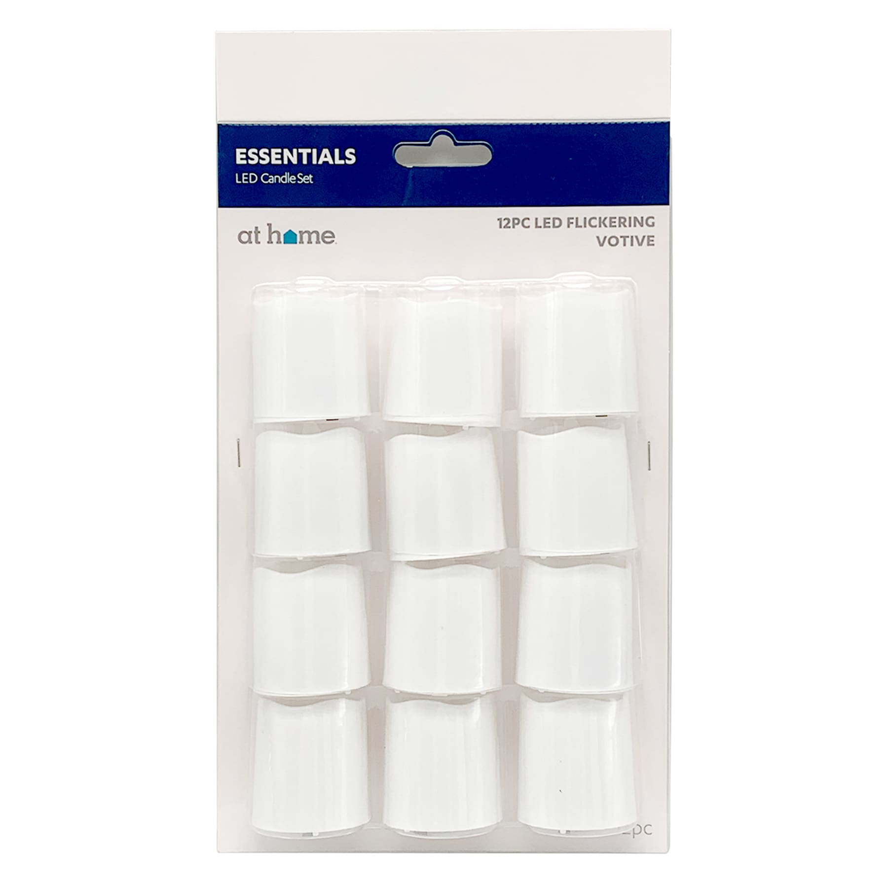 12-Pack White LED Votive Candles