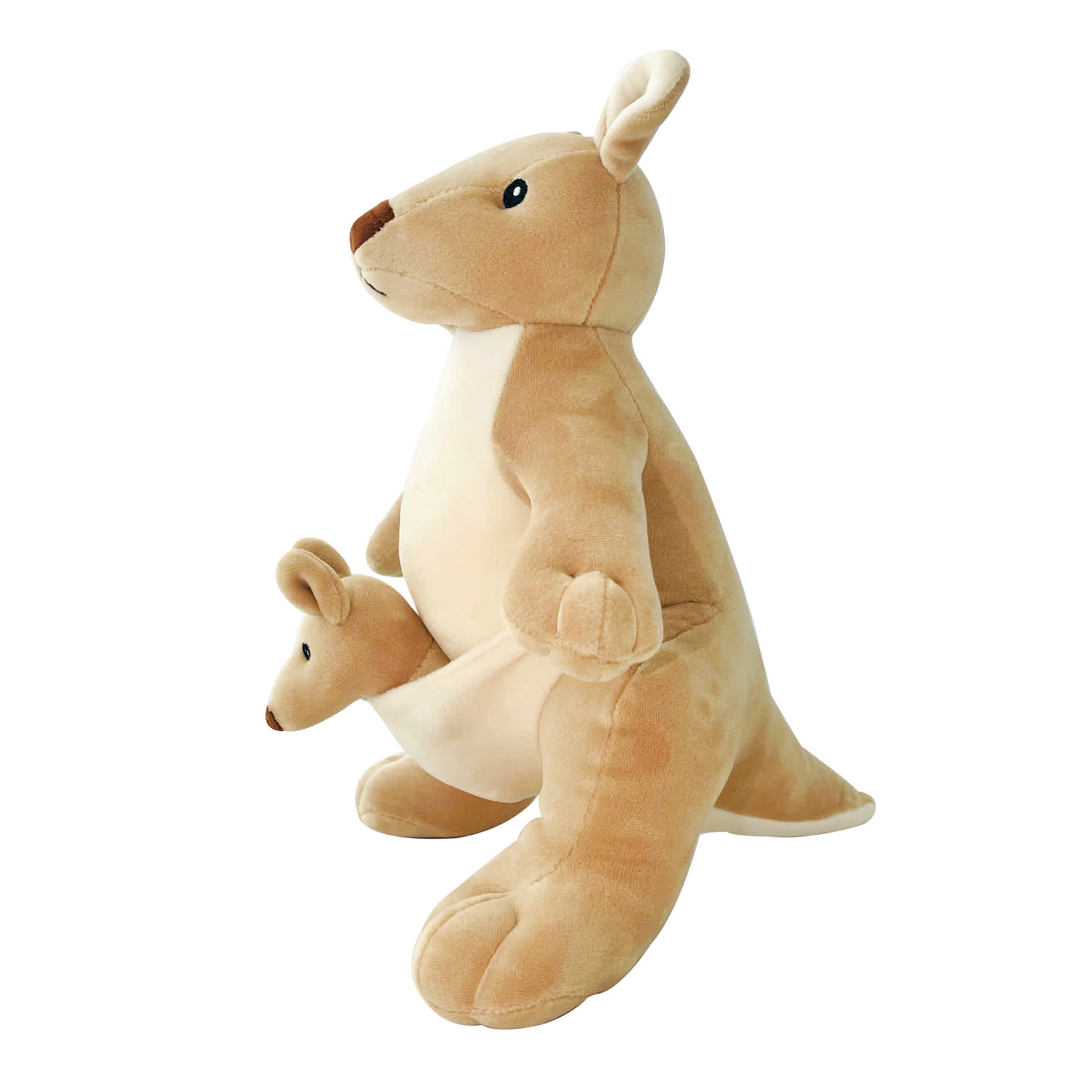 Tiny Dreamers Kangaroo Shaped Plush Pillow, 8x12
