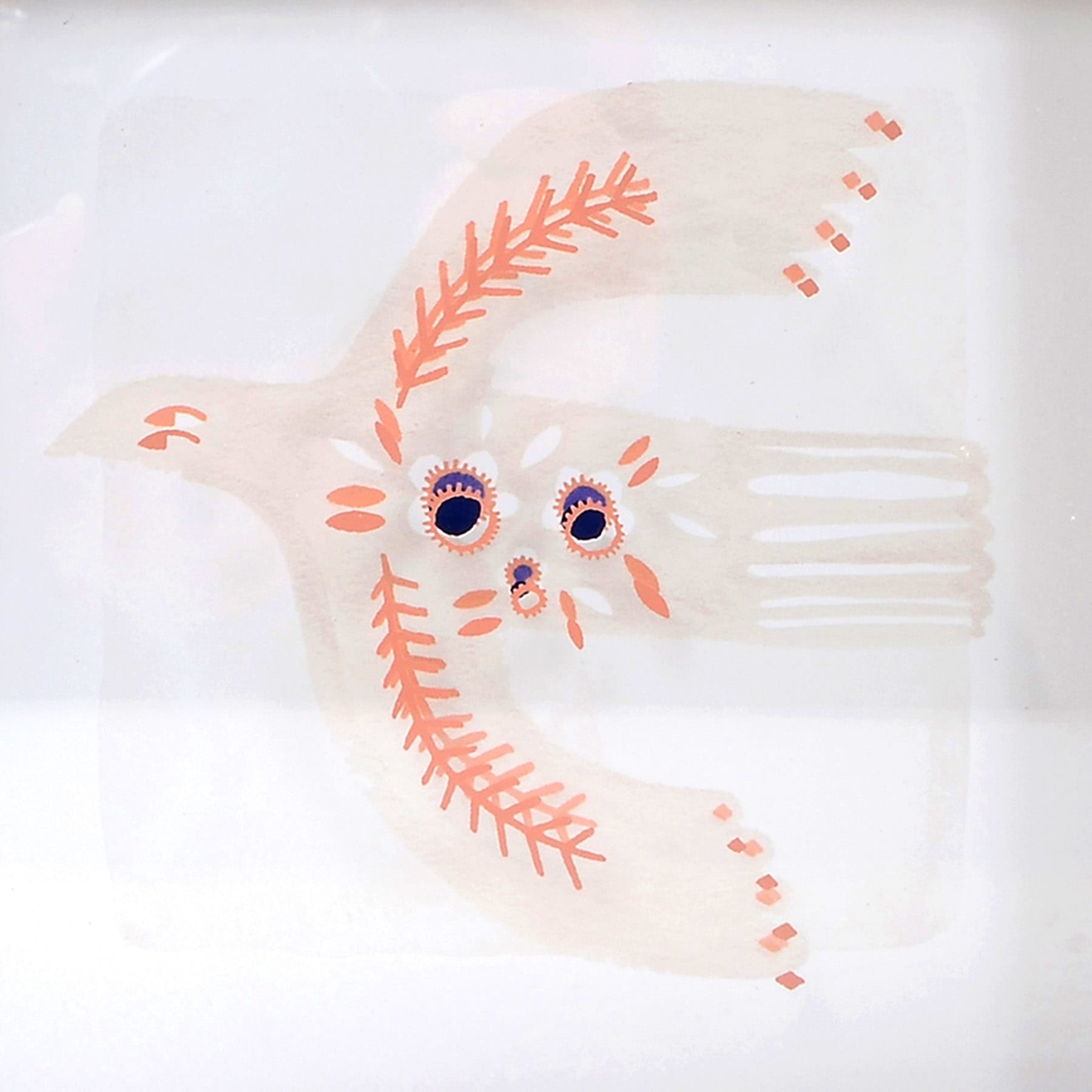 Tracey Boyd Framed Boho Bird Art, 6"