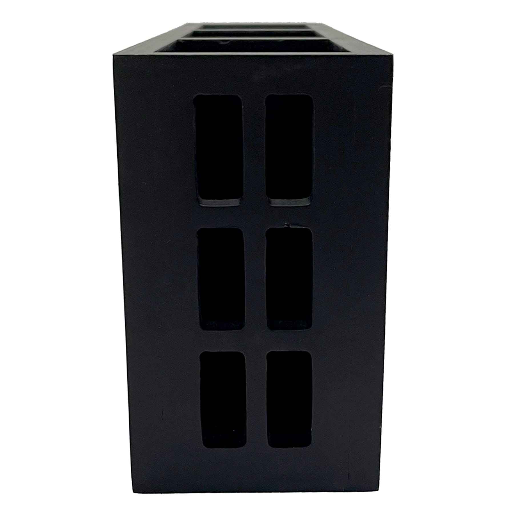 Holden Black Grid Desktop Organizer