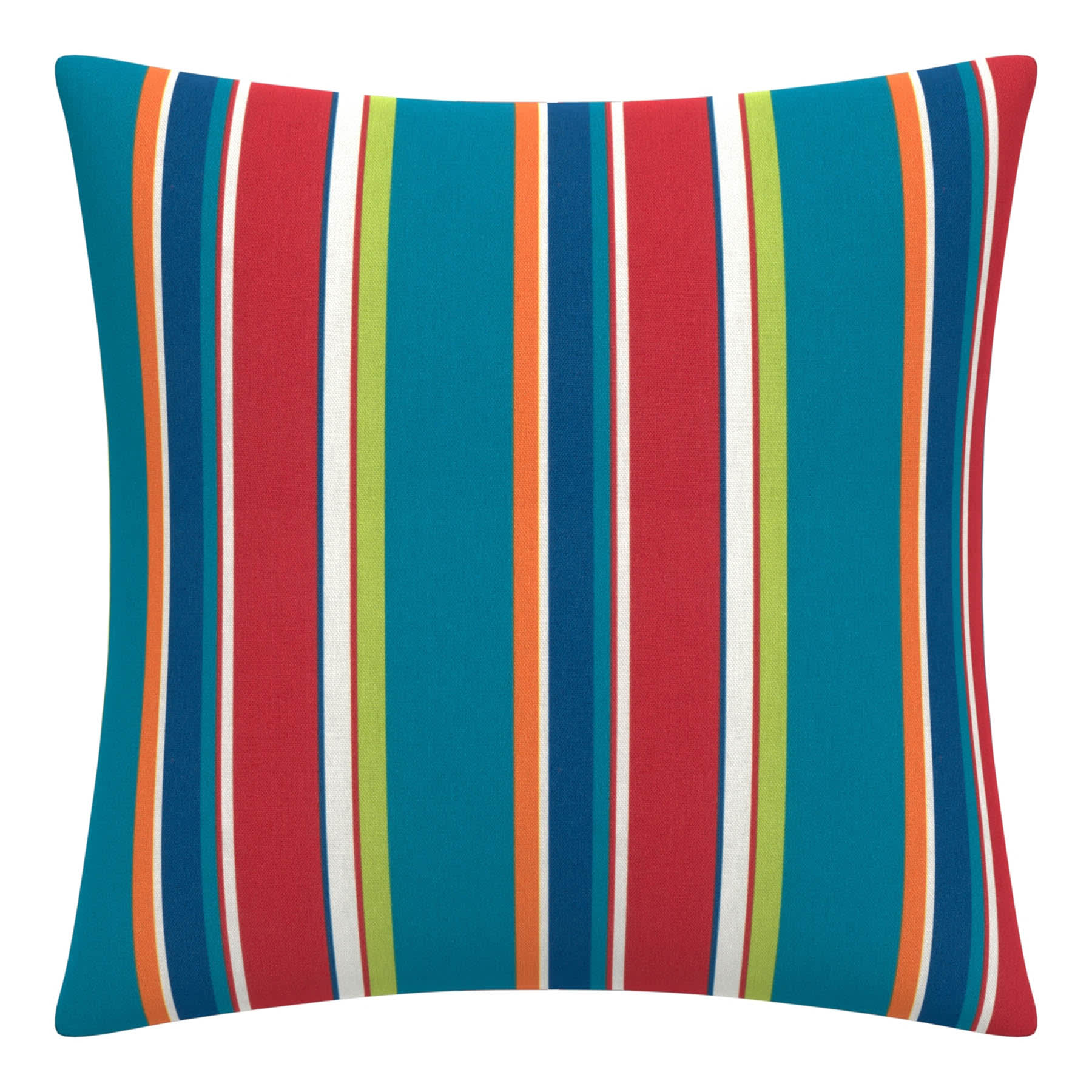 Alvarado Stripe Oversized Square Outdoor Throw Pillow, 20"