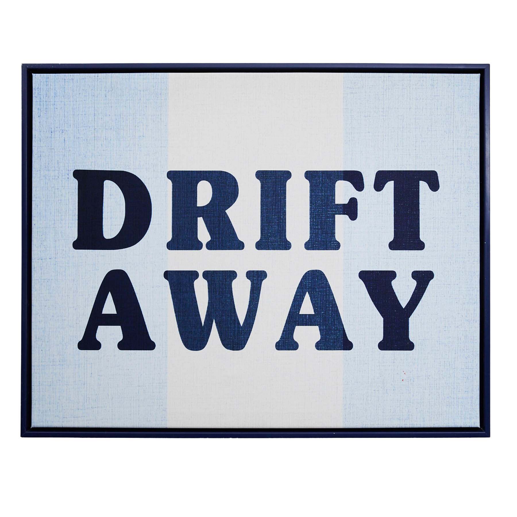 Framed Drift Away Canvas Wall Art, 16x20