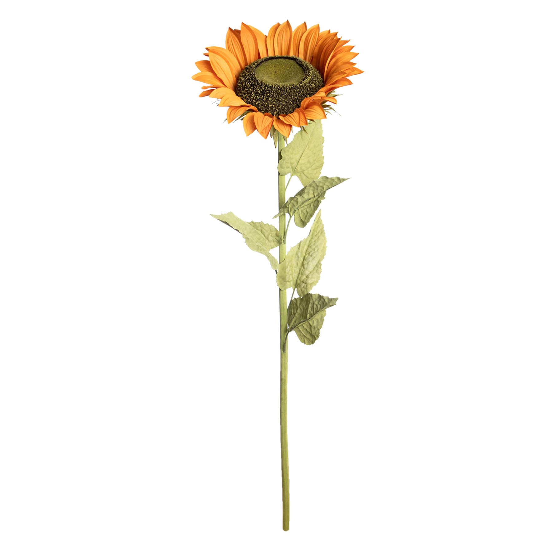 Oversized Sunflower Stem, 49"