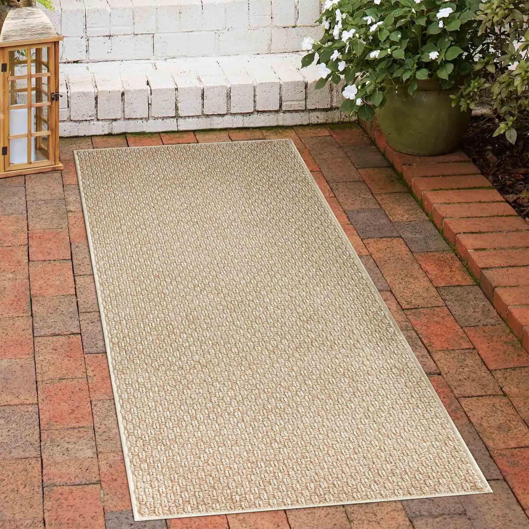 (E504) Origins Beige Outdoor Runner, 2x6
