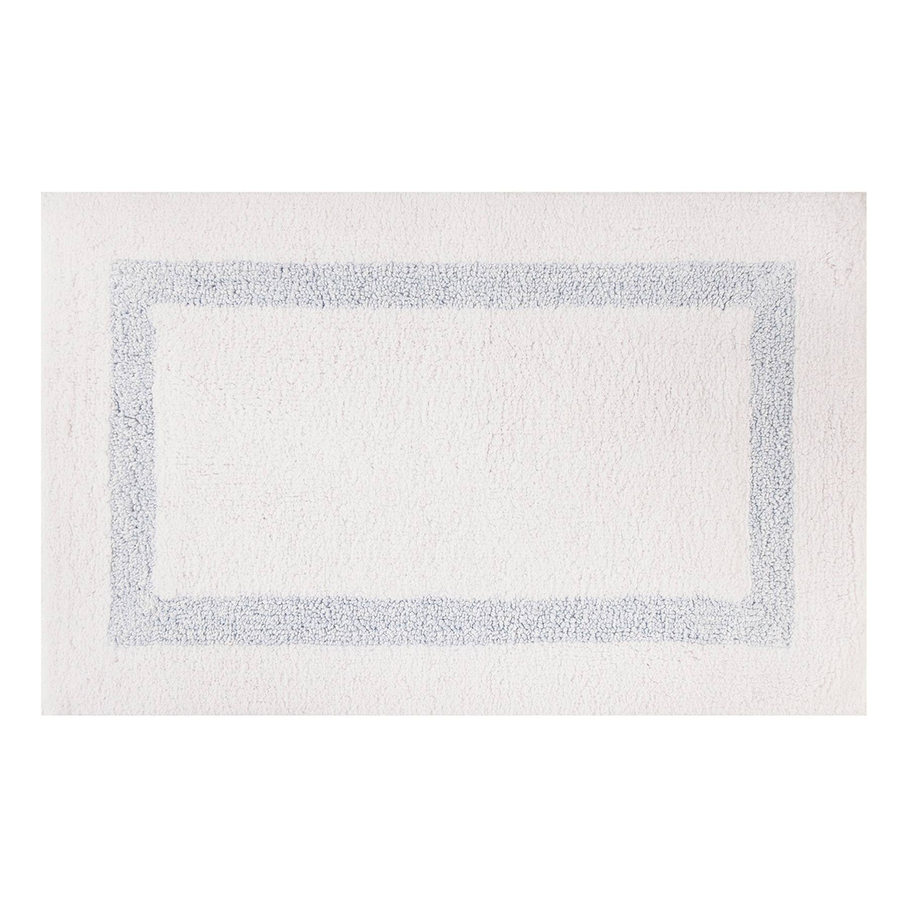 Providence Racetrack Light Blue Bath Rug, 20x30
