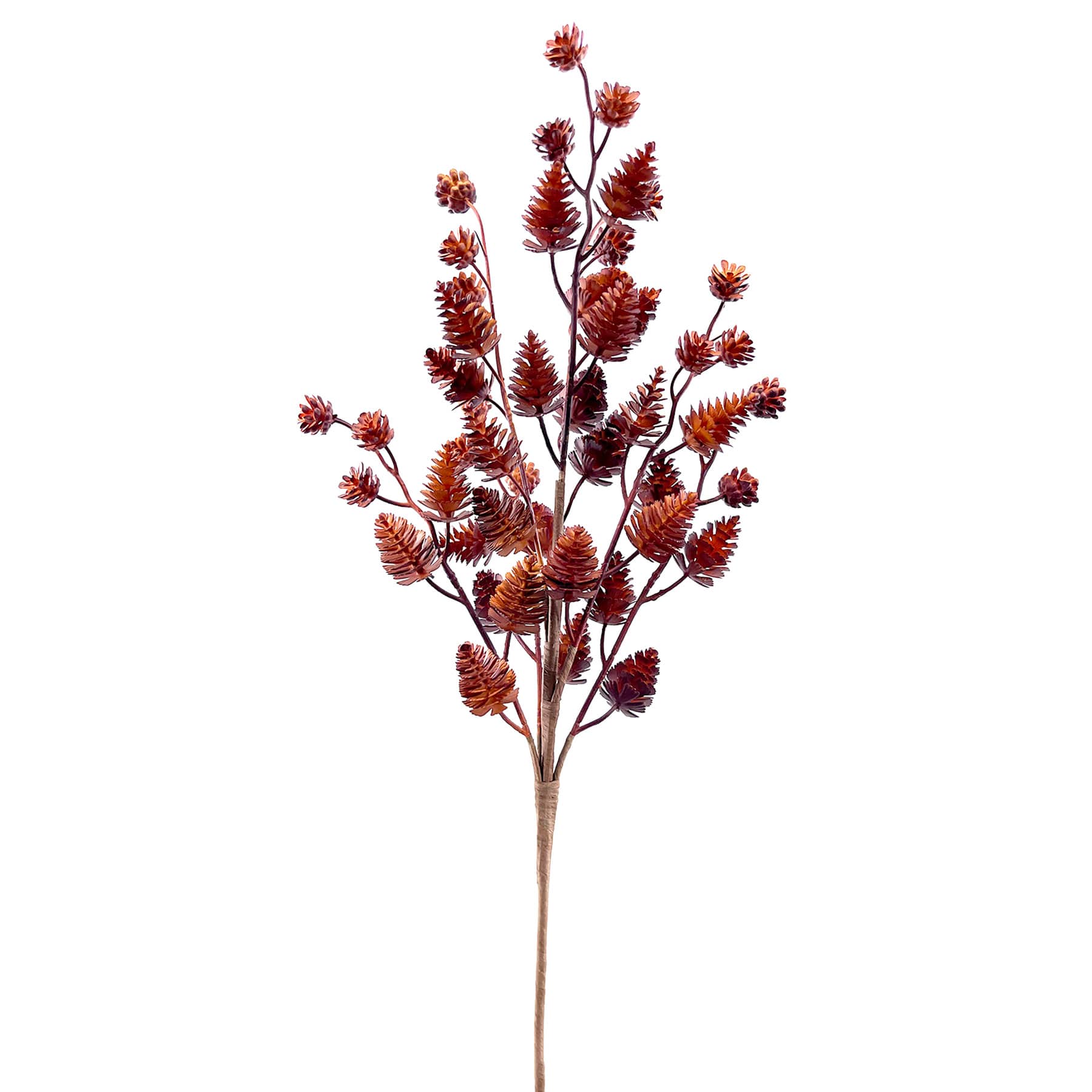 Brown Pinecone Bush, 20"