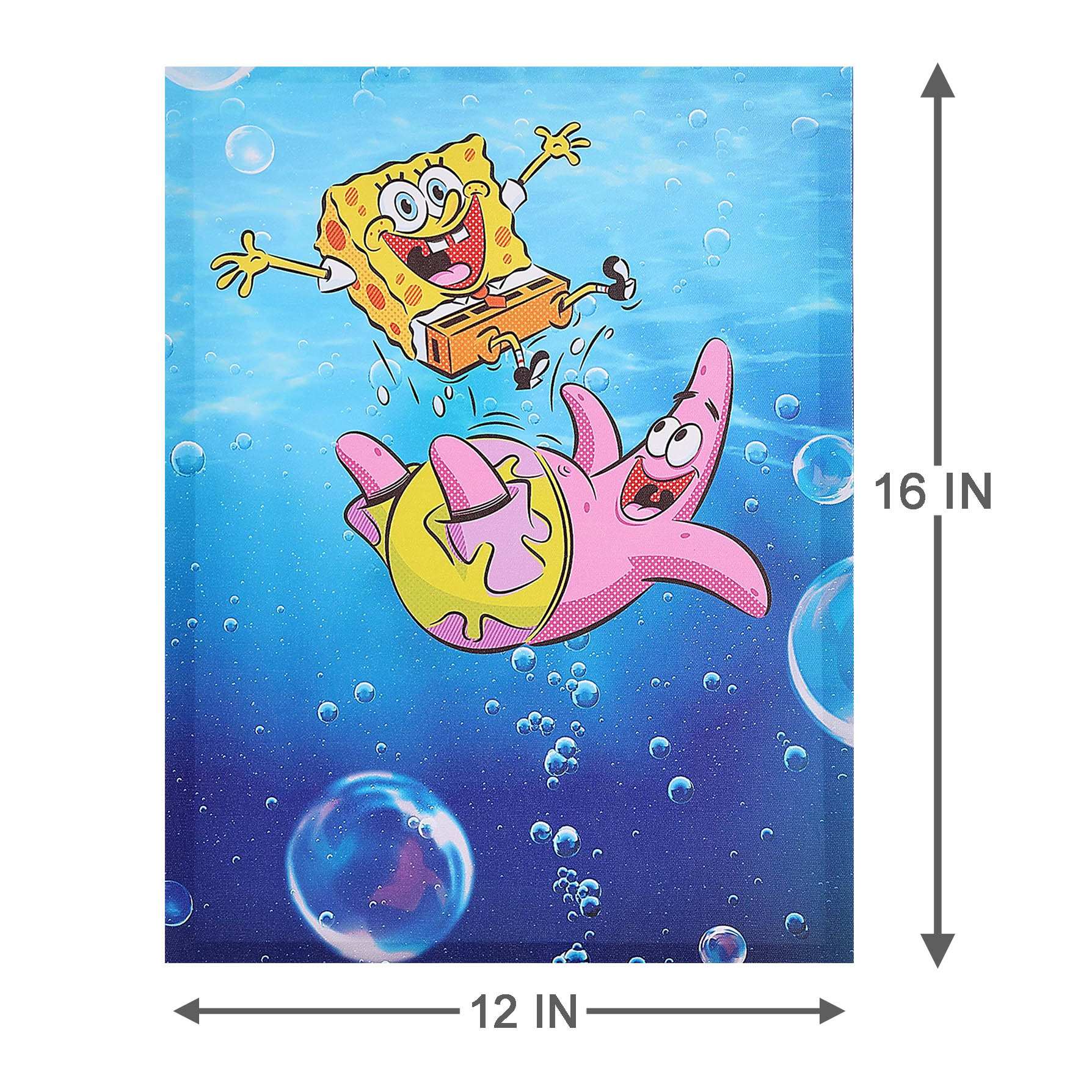 SpongeBob & Patrick Canvas Wall Art, 12x16